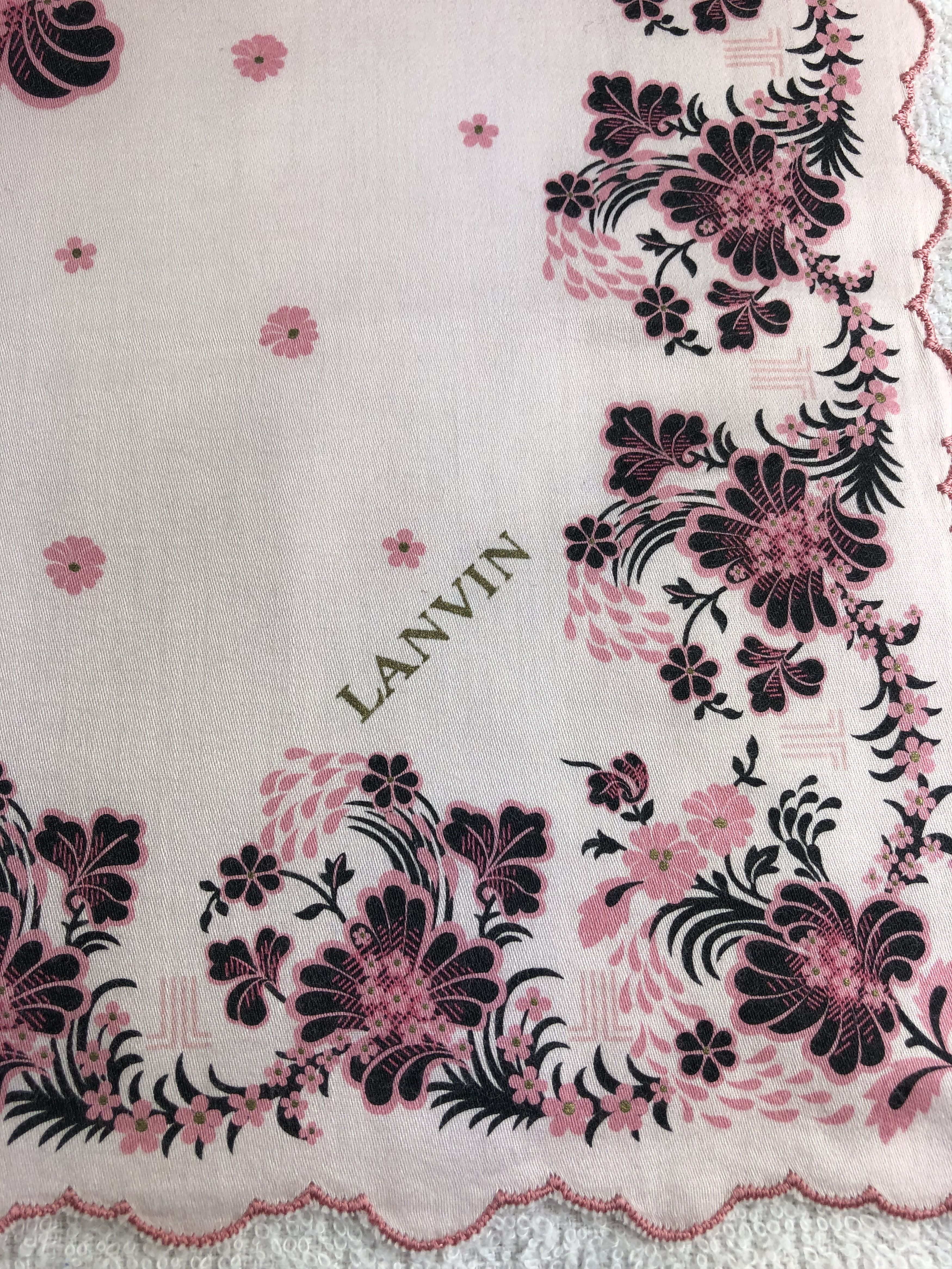 Lanvin Lanvin Handkerchief / Bandana / Neckerchief C011 Size ONE SIZE - 5 Thumbnail