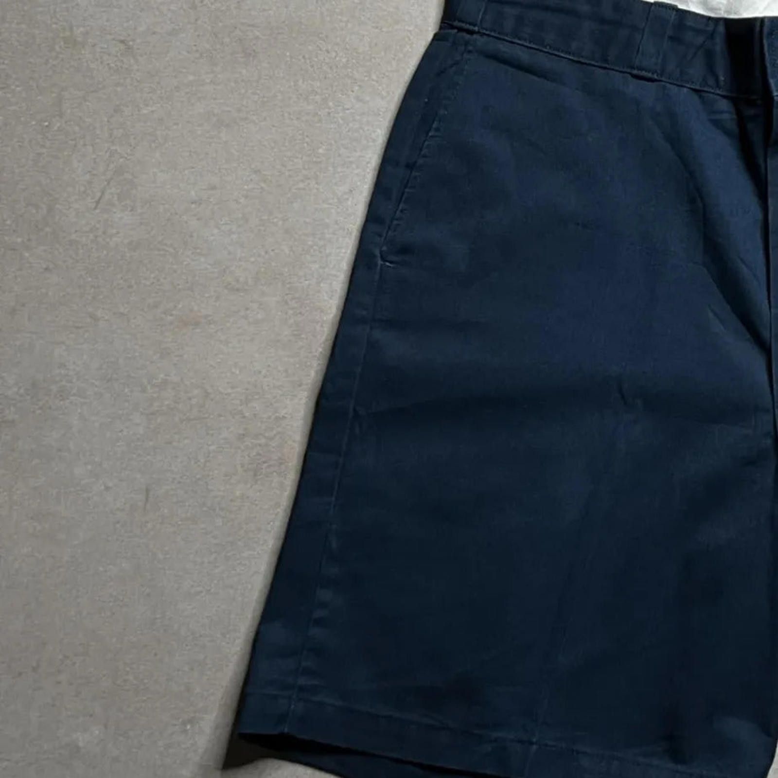 Dickies Vintage Dickies Navy Shorts - 34x8 Size US 34 / EU 50 - 7 Thumbnail