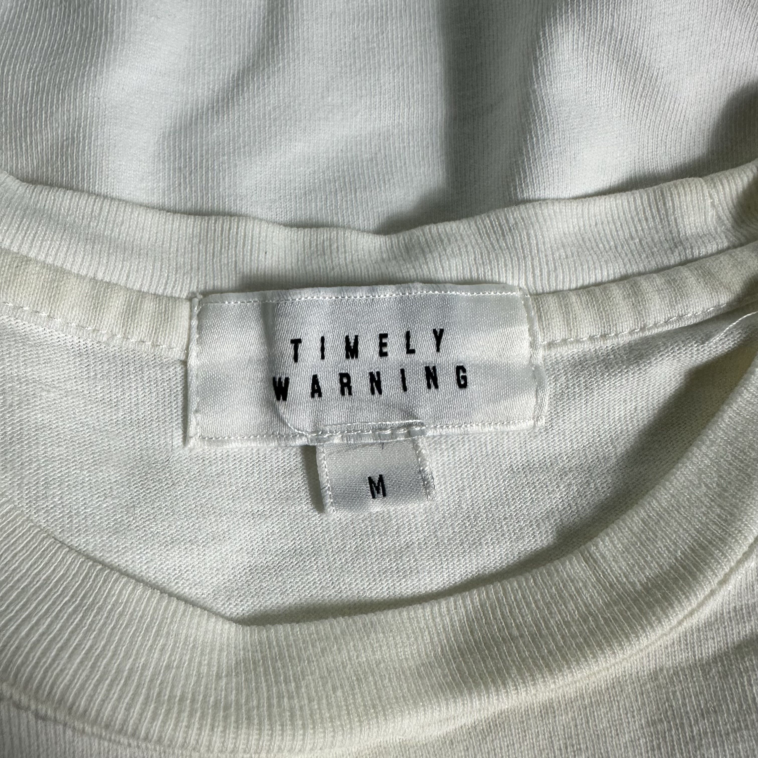Alstyle × Japanese Brand 🔥RARE🔥Timely Warning Japanese Streetwear T-shirt Size US M / EU 48-50 / 2 - 5 Thumbnail