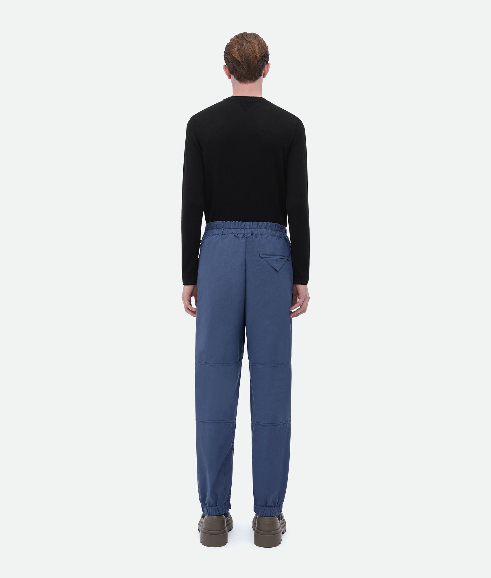 Bottega Veneta o1n1vont0625 Compact Cotton Pant in Cruise Size US 34 / EU 50 - 3 Thumbnail