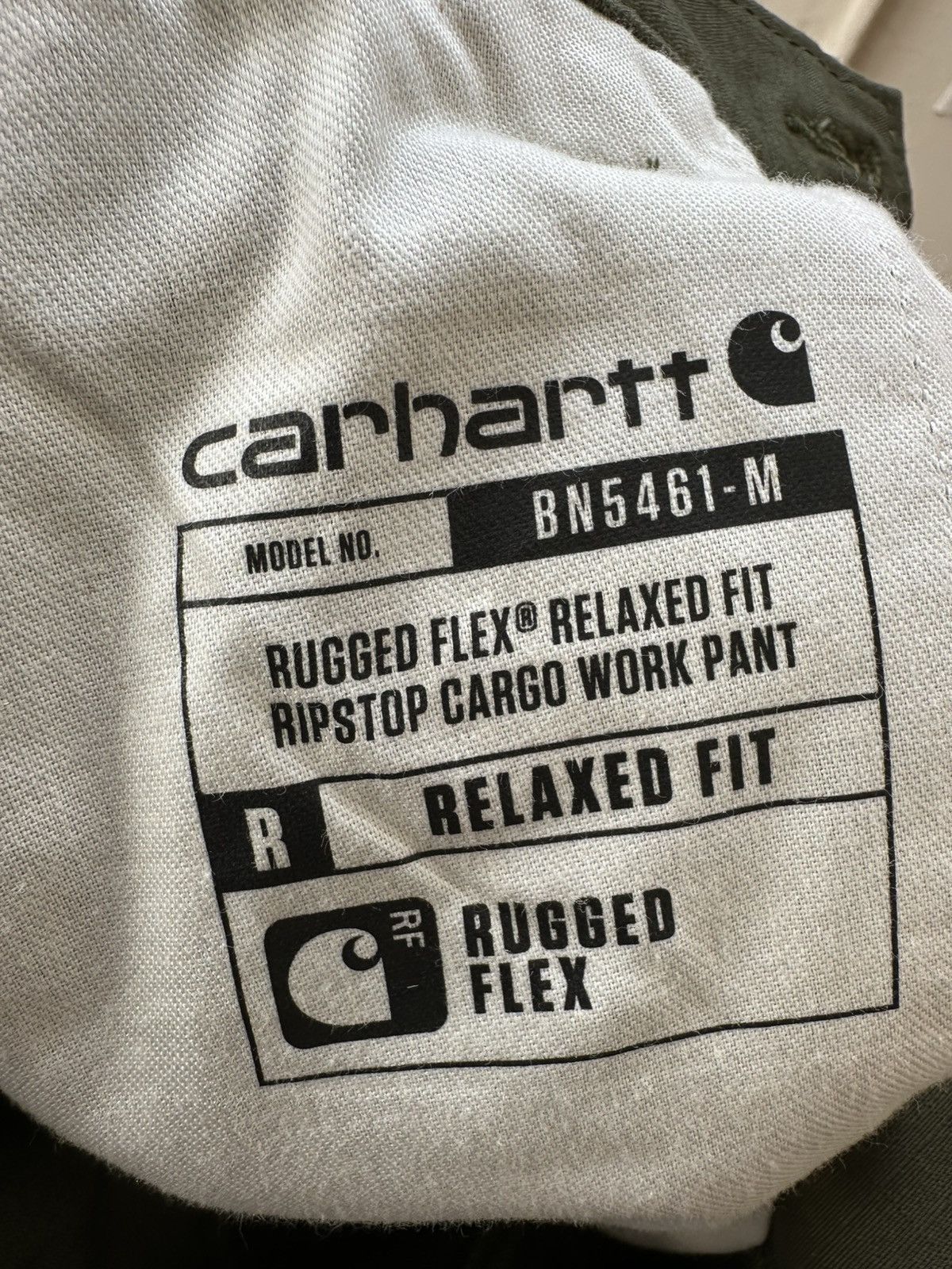 Carhartt Carhartt Green Cargo Work Pants Size US 30 / EU 46 - 8 Thumbnail