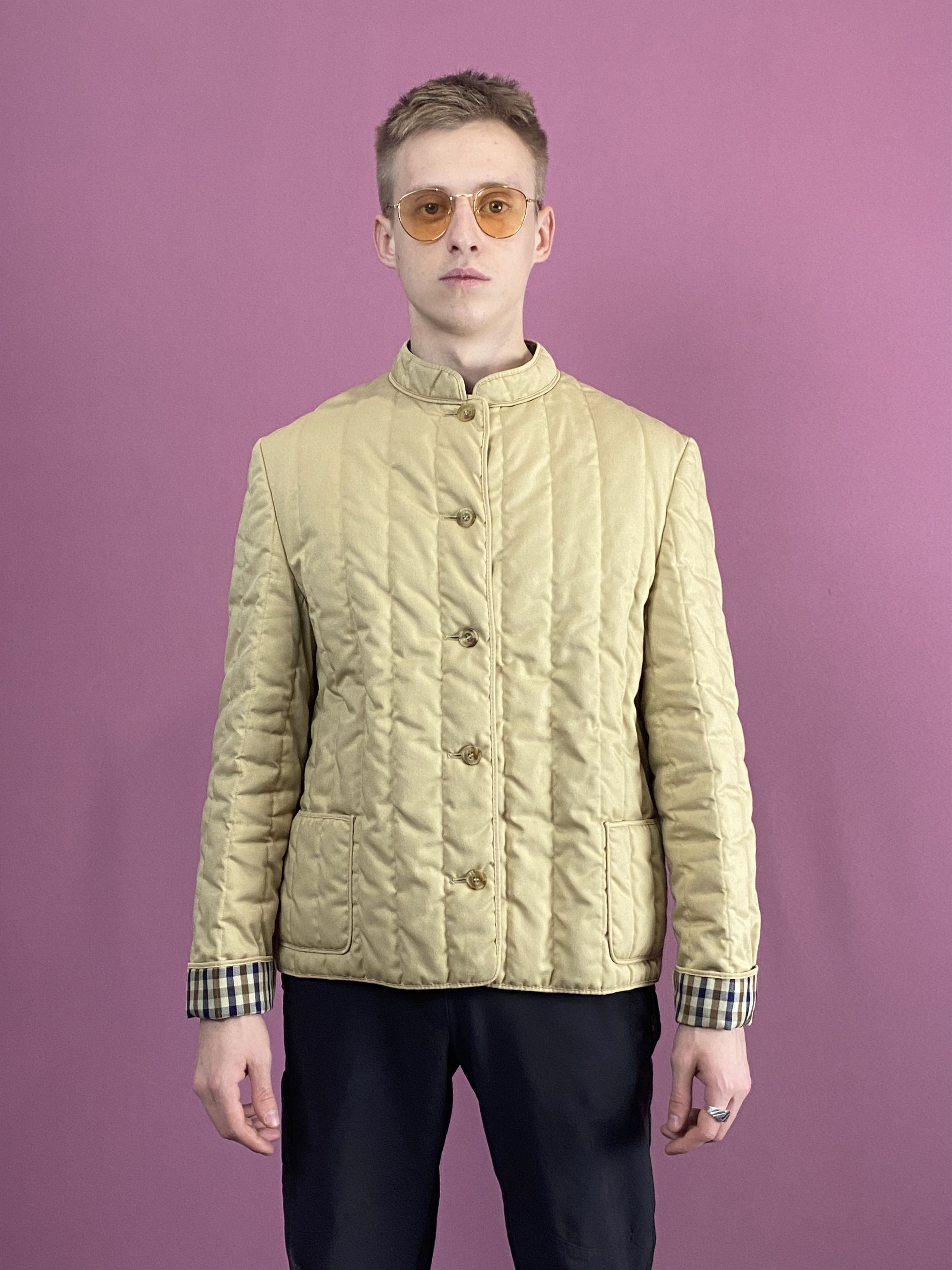 Aquascutum Aquascutum Vintage Men's Quilted Jacket Size US S / EU 44-46 / 1 - 1 Thumbnail