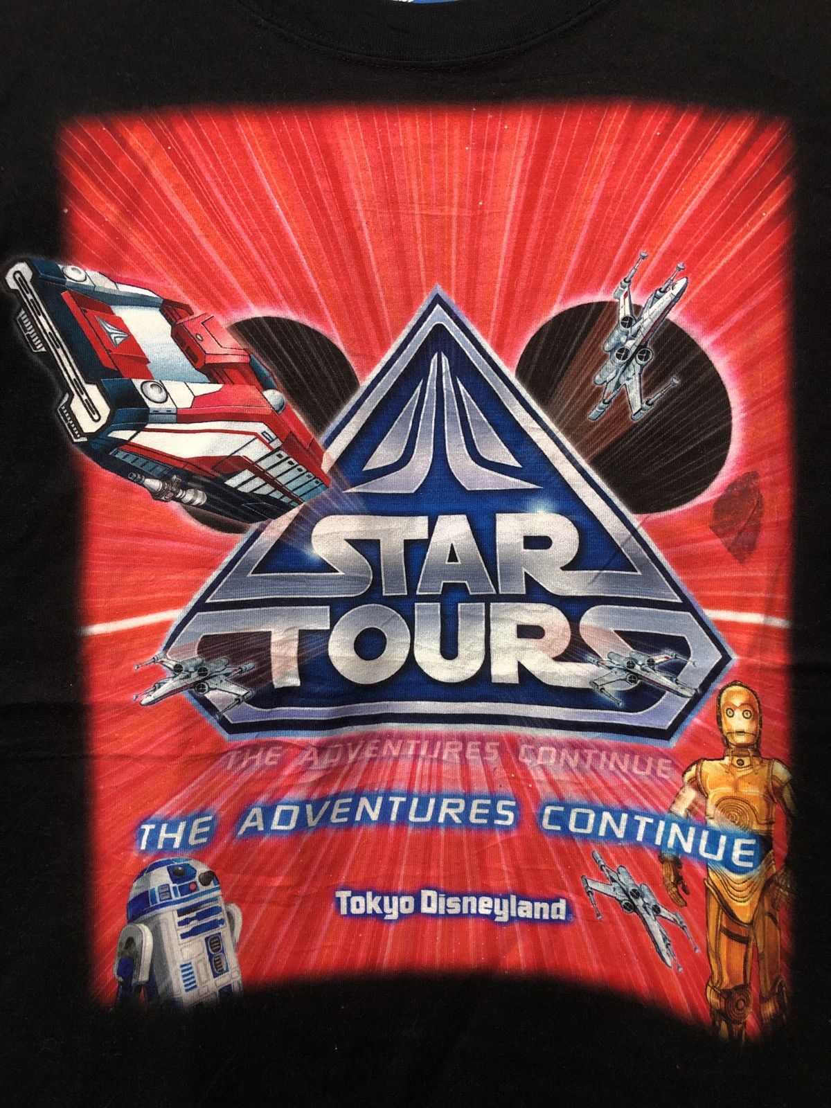 Disney Disney Star Tours Star Wars T-Shirt M Size US M / EU 48-50 / 2 - 2 Thumbnail