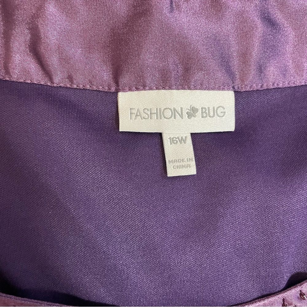 Other Fashion Bug Layered 50 Shades Of Purple Sleeveless Dress Si Size XXL / US 16-18 / IT 52-54 - 5 Thumbnail