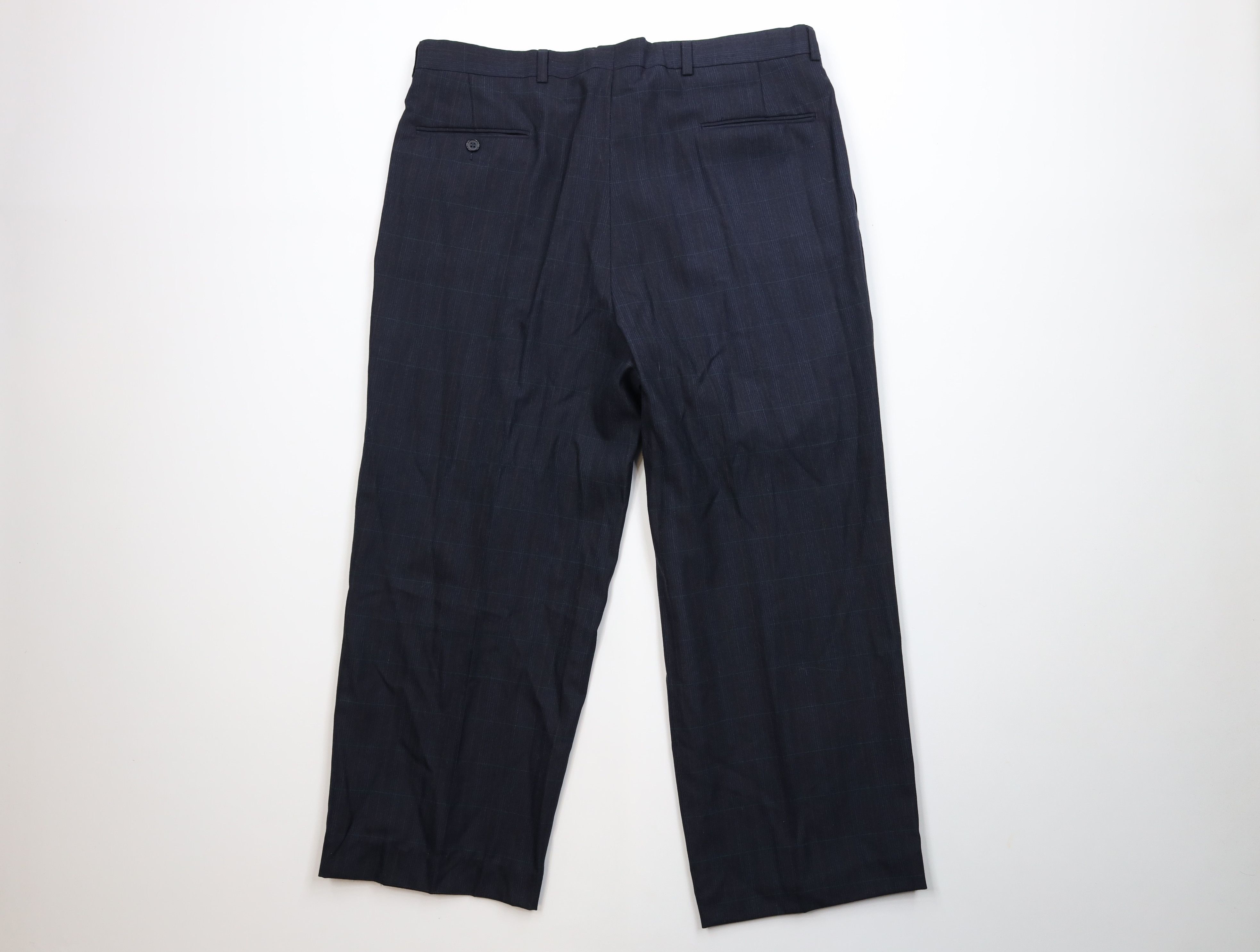 Vintage Vintage 70s Streetwear Wide Leg Chino Pants Plaid USA Size US 36 / EU 52 - 10 Thumbnail