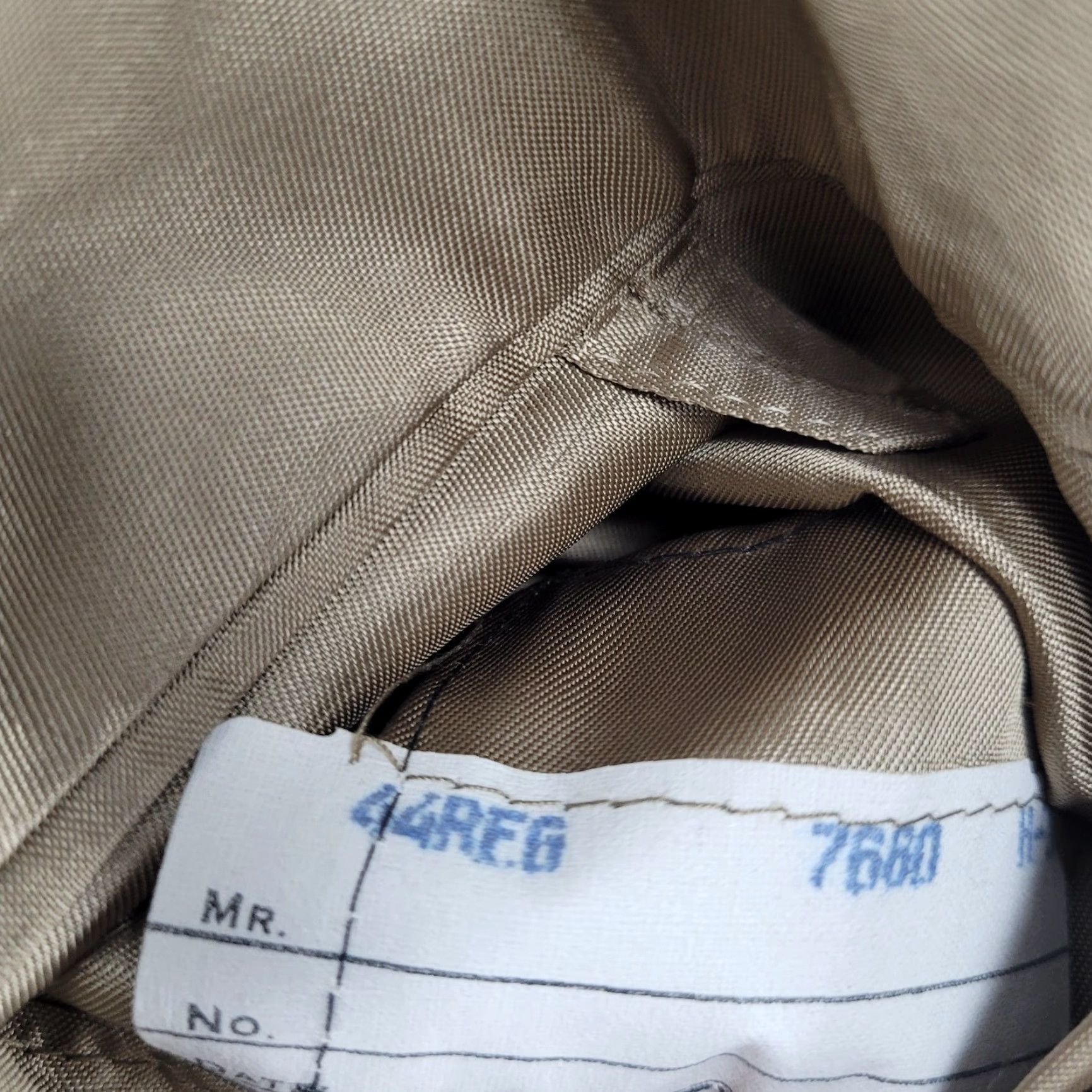 Evan Picone VTG Evan Picone Navy Gold Button Vented Notch Blazer Sport Coat USA 44R Size 44R - 4 Thumbnail