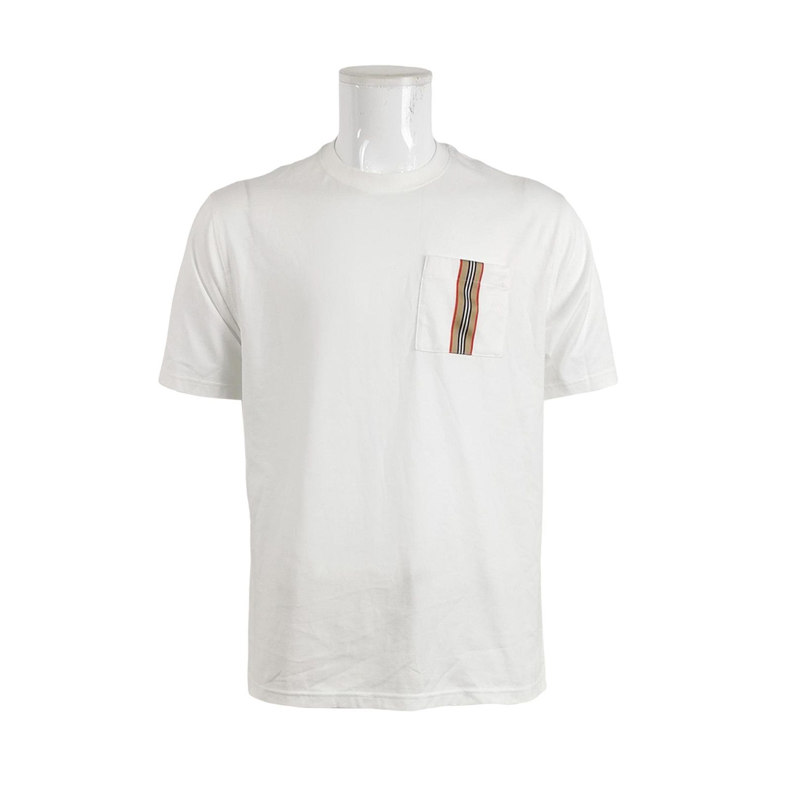 Burberry Burberry Icon Stripe Pocket T-Shirt Size S Size US S / EU 44-46 / 1 - 1 Thumbnail