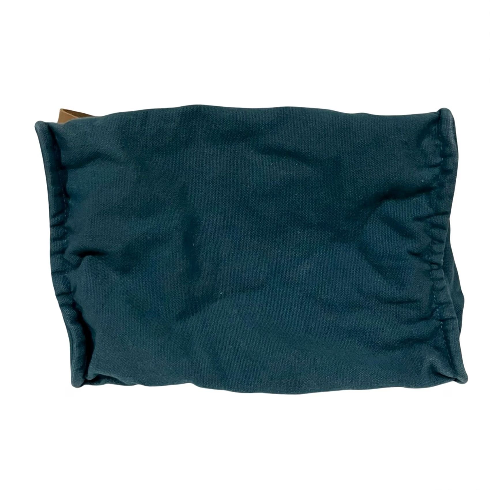 Market FEED Project Canvas Market Tote Shoulder Bag Blue with Leather Straps Unisex Adults Tote Cotton Canvas Leather Straps Size ONE SIZE - 7 Thumbnail