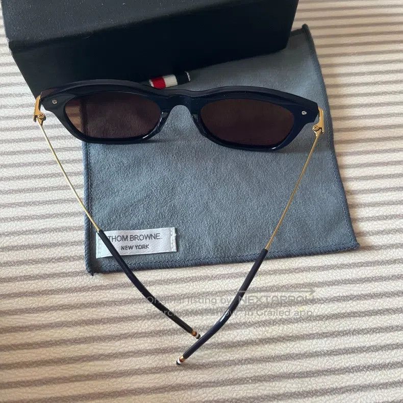 Thom Browne Thom Browne Navy blue sunglasses Size ONE SIZE - 7 Thumbnail