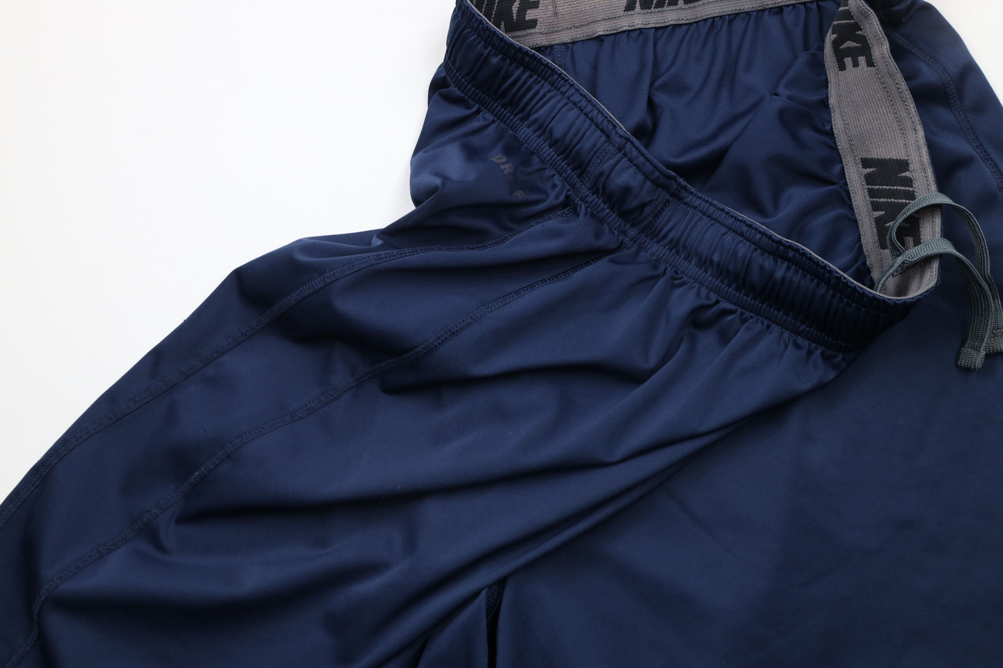 Nike × Vintage Vintage Nike Scott Mini Swoosh Gym Basketball Shorts Blue Size US 34 / EU 50 - 6 Thumbnail