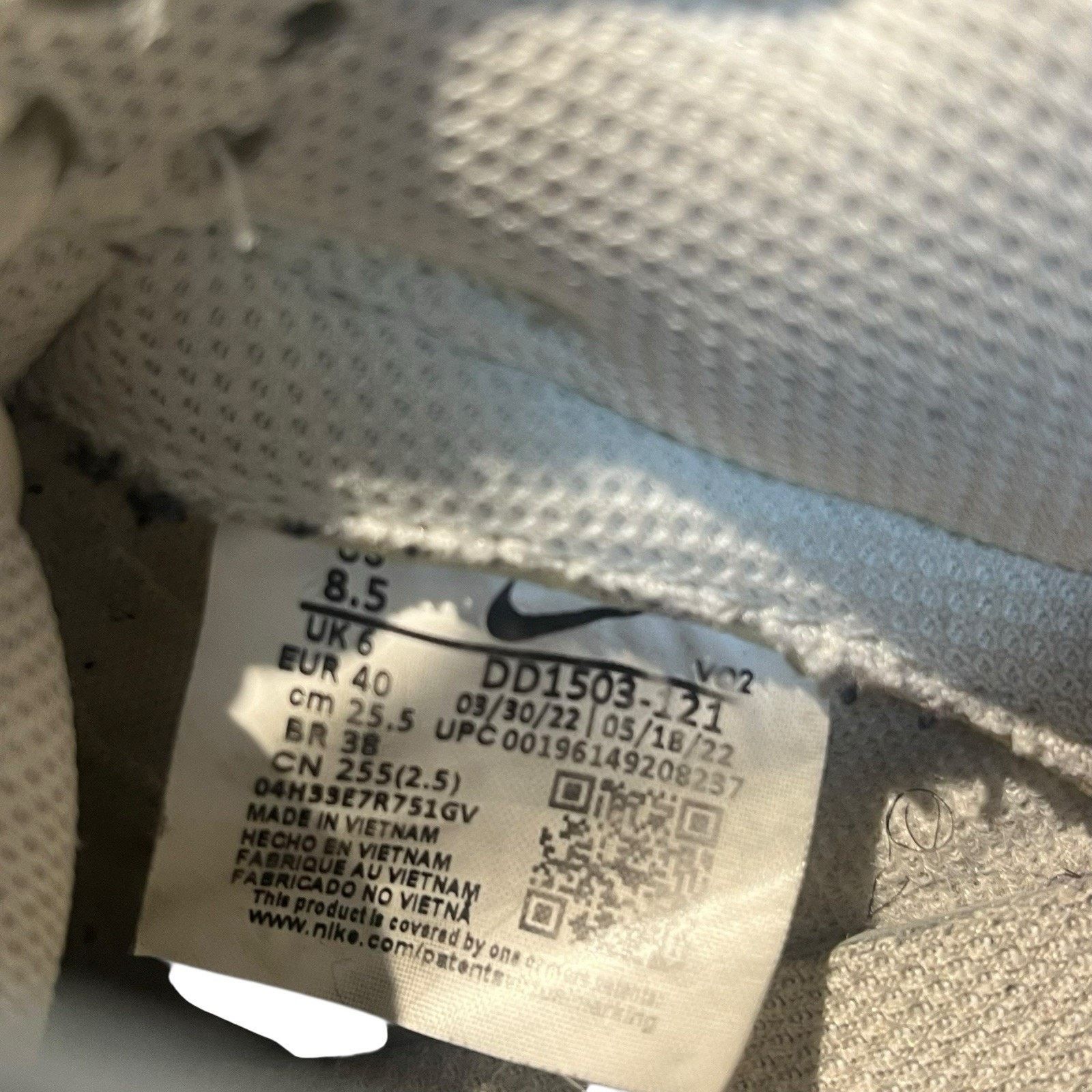 Nike Size 8.5 - DD1503-121 Nike Dunk Low Retro Coconut Milk cream Size US 8.5 / IT 38.5 - 8 Thumbnail