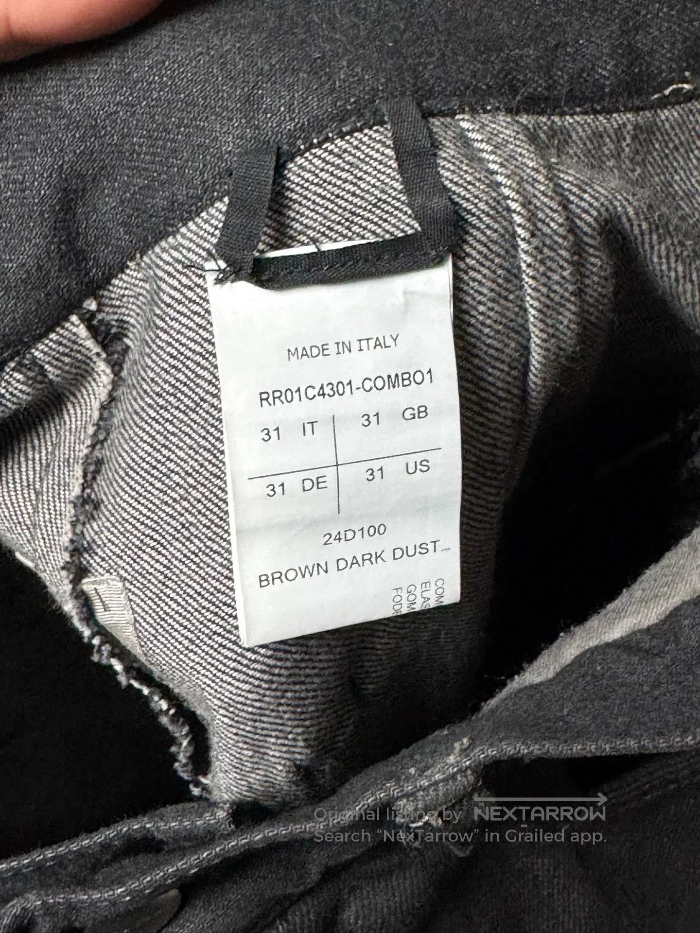 Rick Owens Rick Owens Laser Bolan Pants SS23. Size US 31 - 4 Thumbnail
