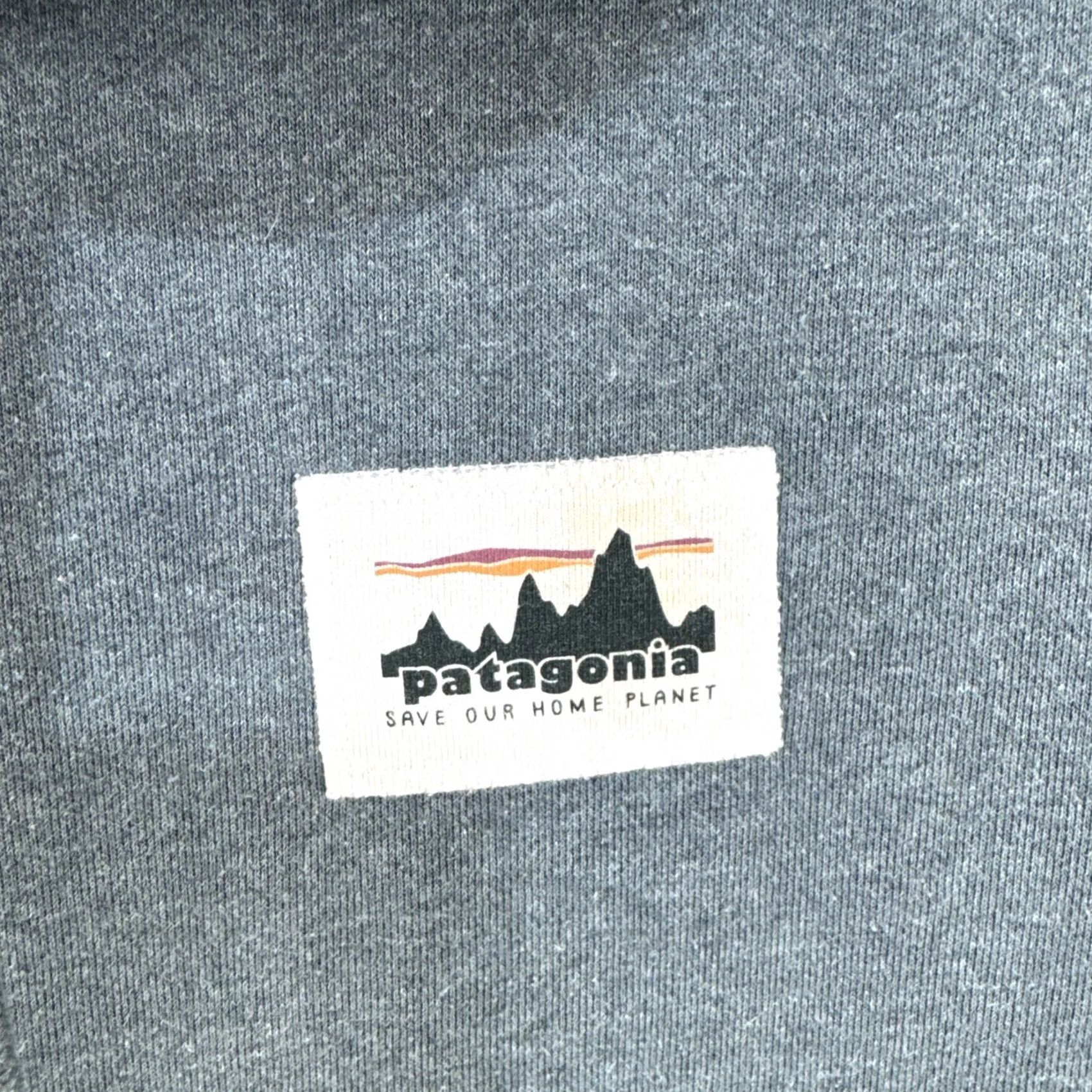 Patagonia Patagonia '73 Skyline Uprisal Hoodie Mens Medium Gray Logo Fleece Hooded Pullover Crew Neck Pocket Regular Seasonal Outdoor Nature Size M / US 6-8 / IT 42-44 - 7 Thumbnail
