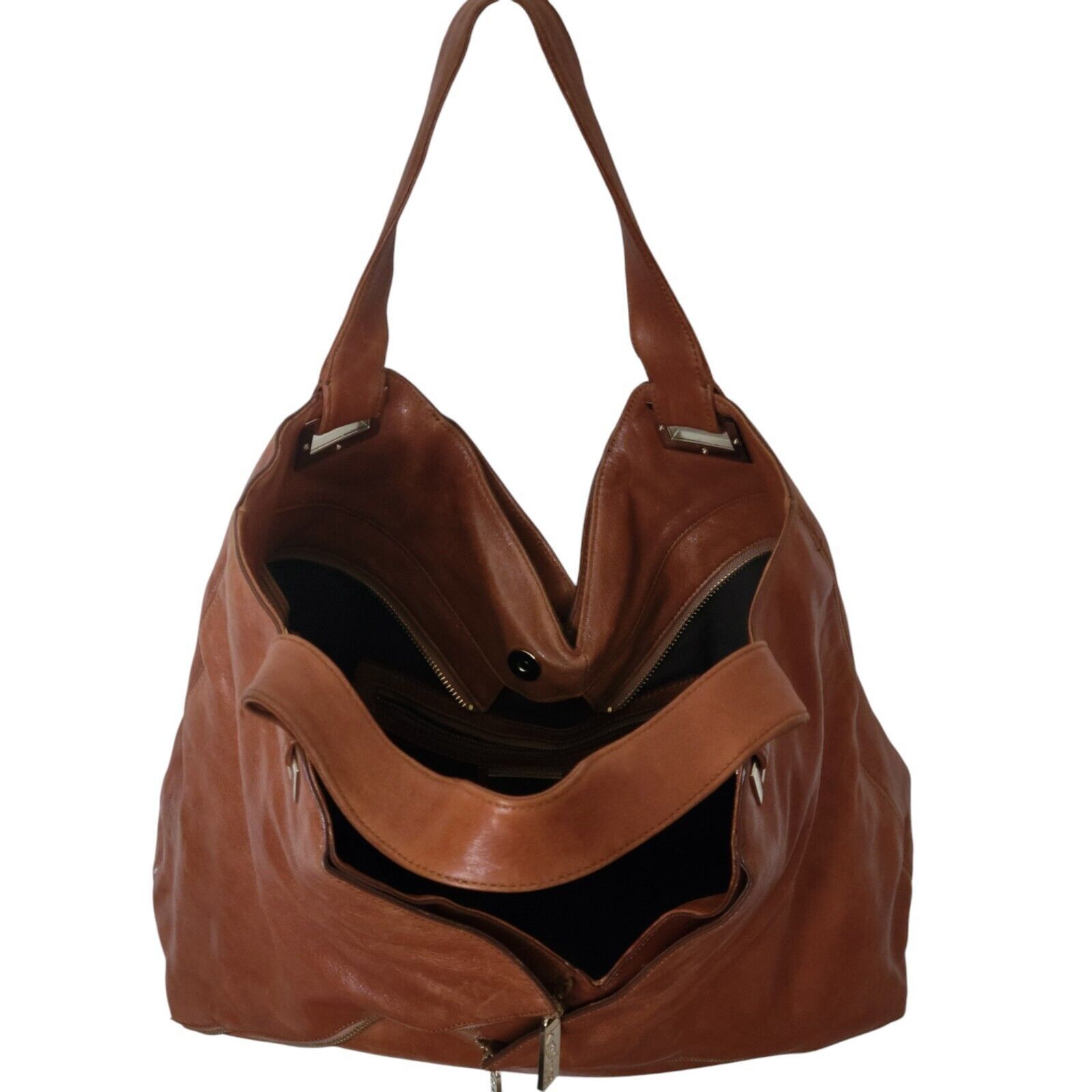 Other Kooba Large Zipper Asymmetrical Biker Goth Hobo Shoulder Bag Size ONE SIZE - 6 Thumbnail