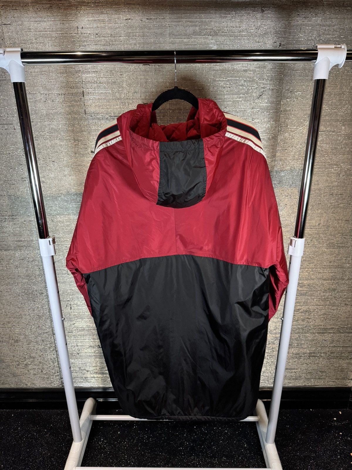 Gucci Gucci Side Webbing Color Blocked Hooded Winderbreaker Size US L / EU 52-54 / 3 - 5 Thumbnail