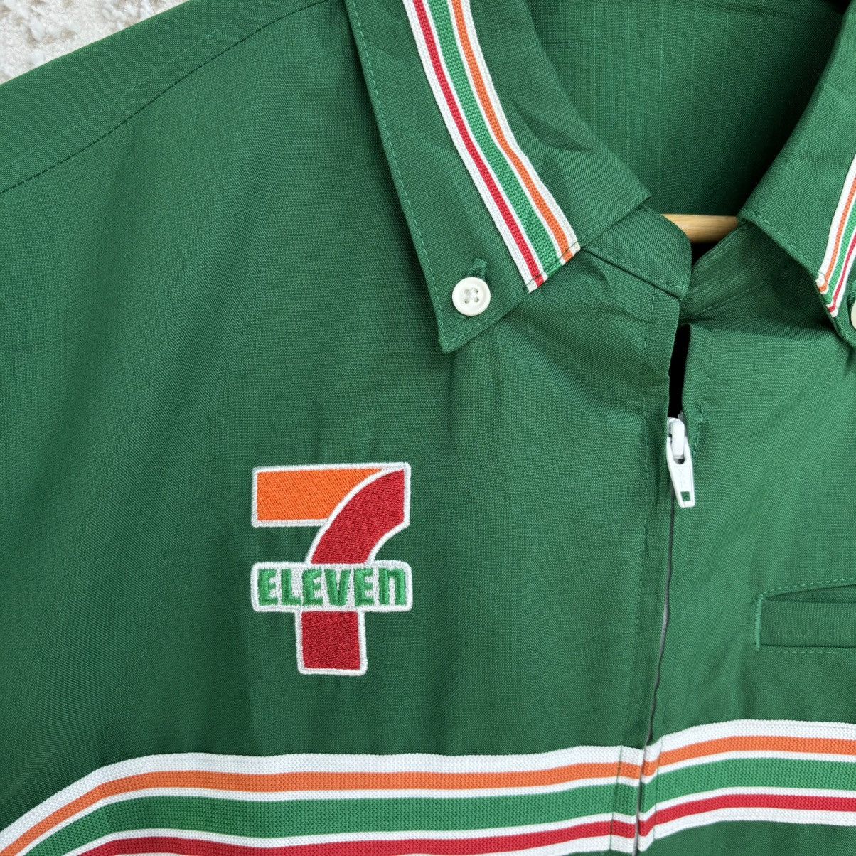 Japanese Brand × Vintage Vintage Seven Eleven Workers Shirt Size US L / EU 52-54 / 3 - 4 Thumbnail