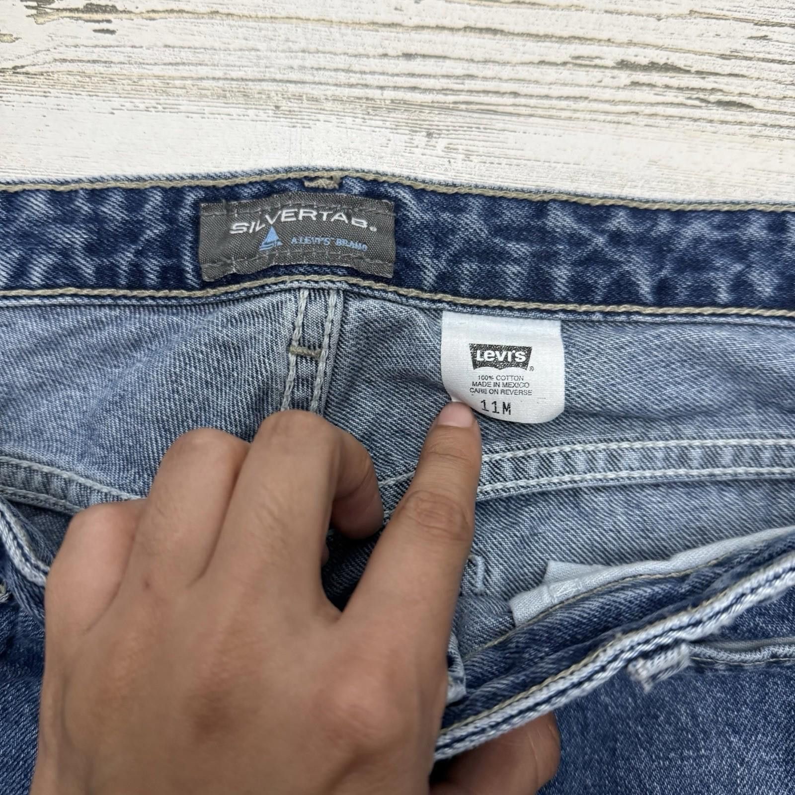 Levi's Levis Silvertab Mid Rise Jeans Size 11 Size 32" / US 10 / IT 46 - 5 Thumbnail