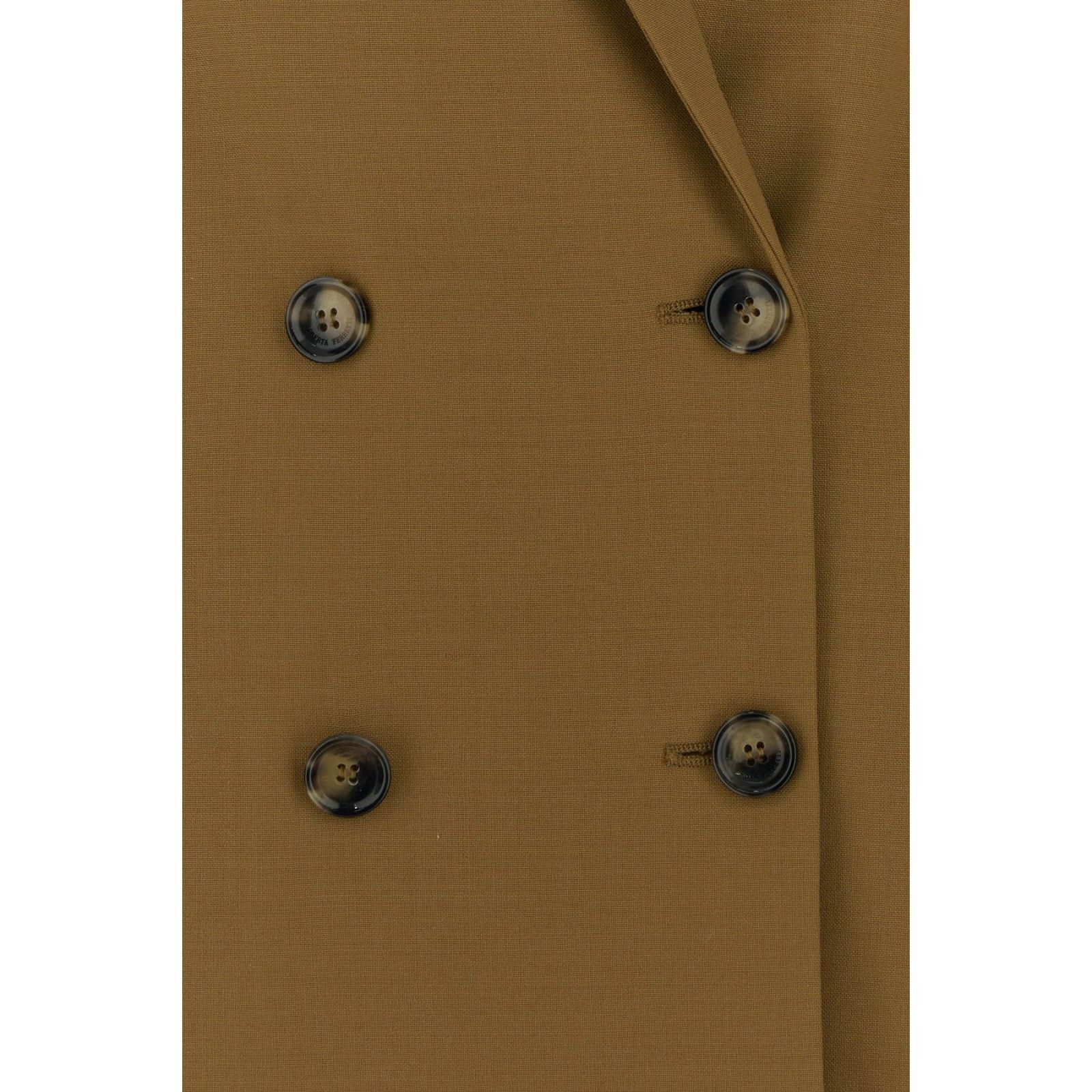 Alberta Ferretti ALBERTA FERRETTI Brown Stretch Polyester Blazer New & Authen Size M / US 6-8 / IT 42-44 - 3 Thumbnail