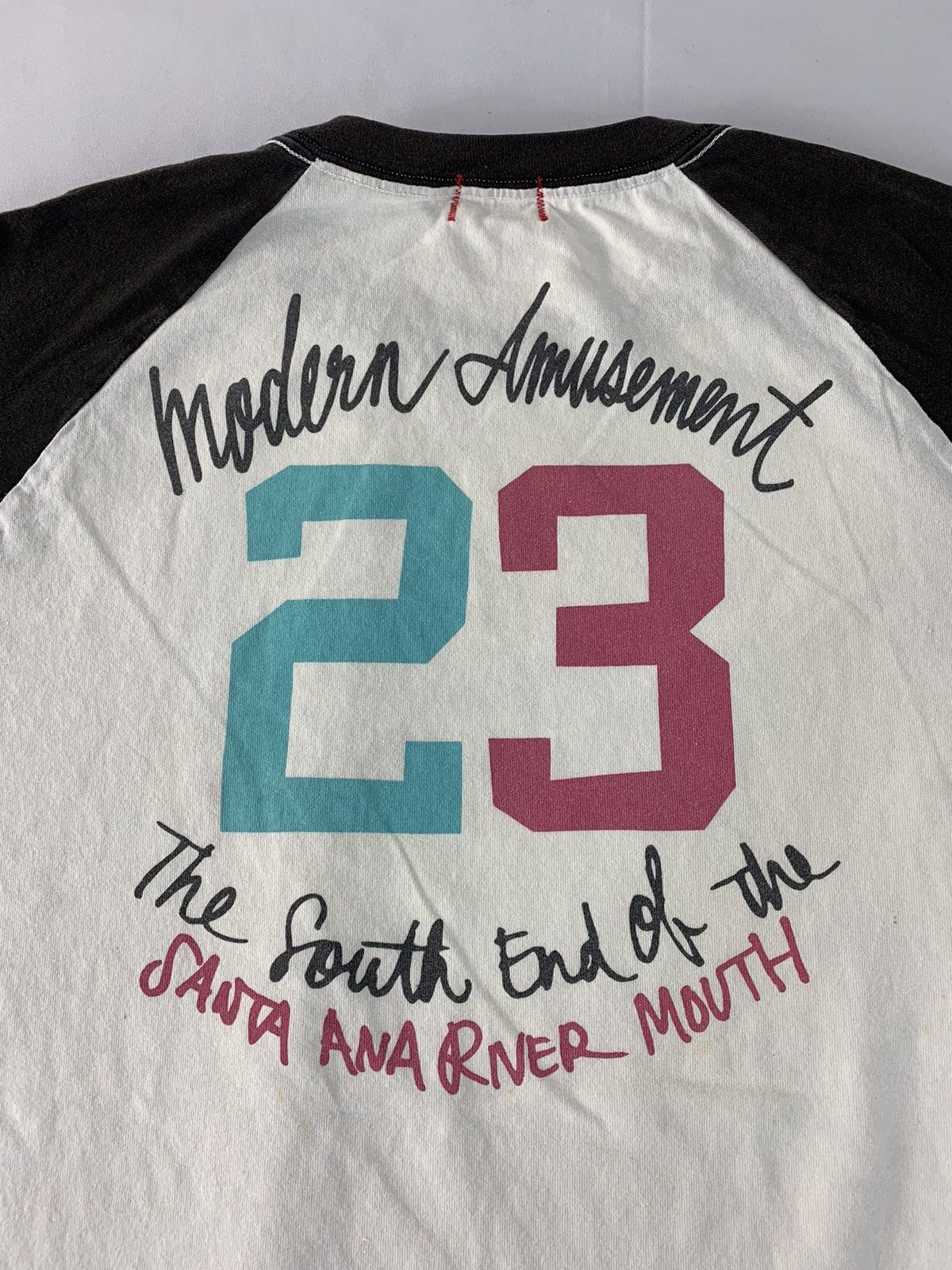 Japanese Brand Modern Amusement California Santa River Raglan Sleeve 3q Tee Size US M / EU 48-50 / 2 - 5 Thumbnail