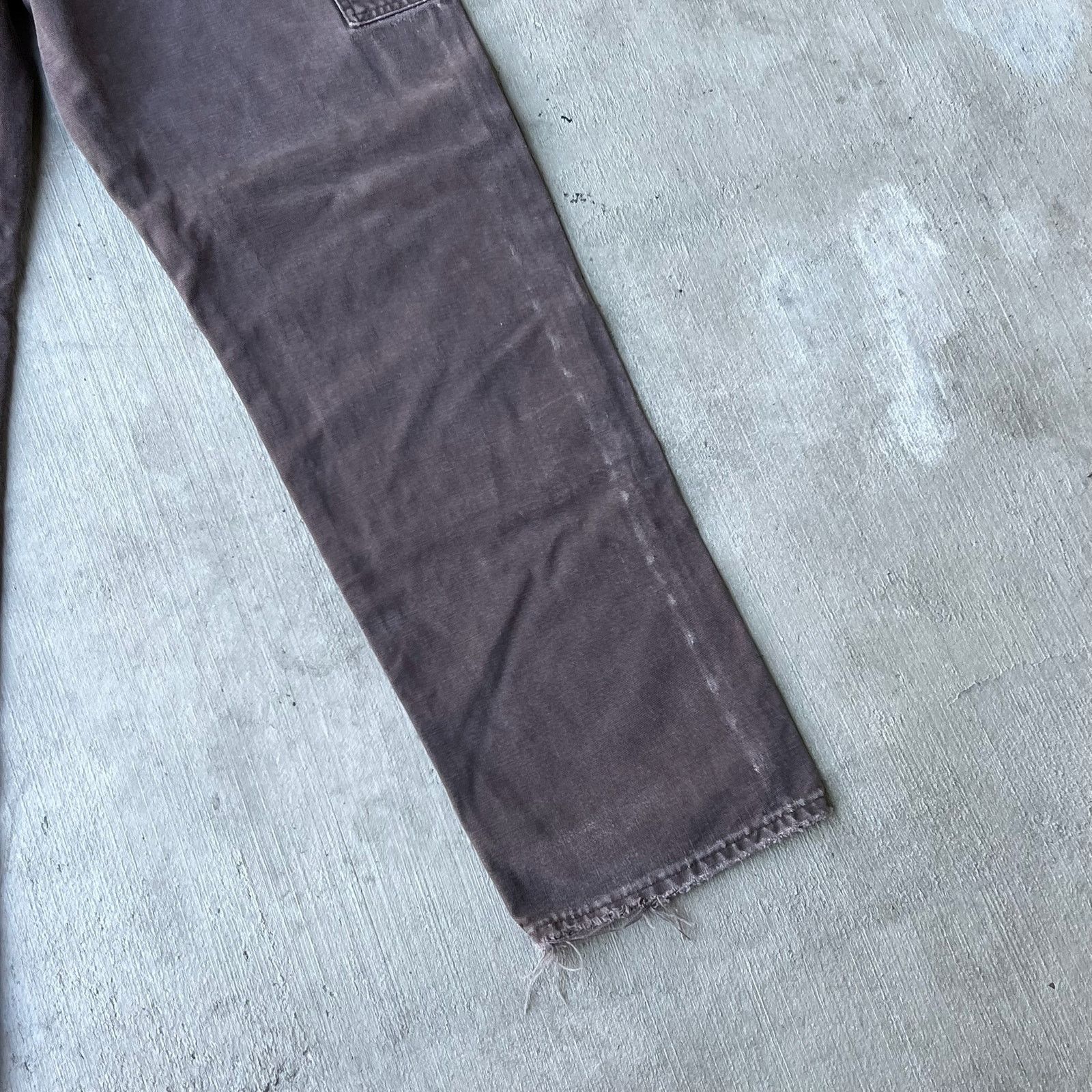 Carhartt × Vintage Carhartt brown double knee work wear carpenter pants Size US 32 / EU 48 - 11 Thumbnail