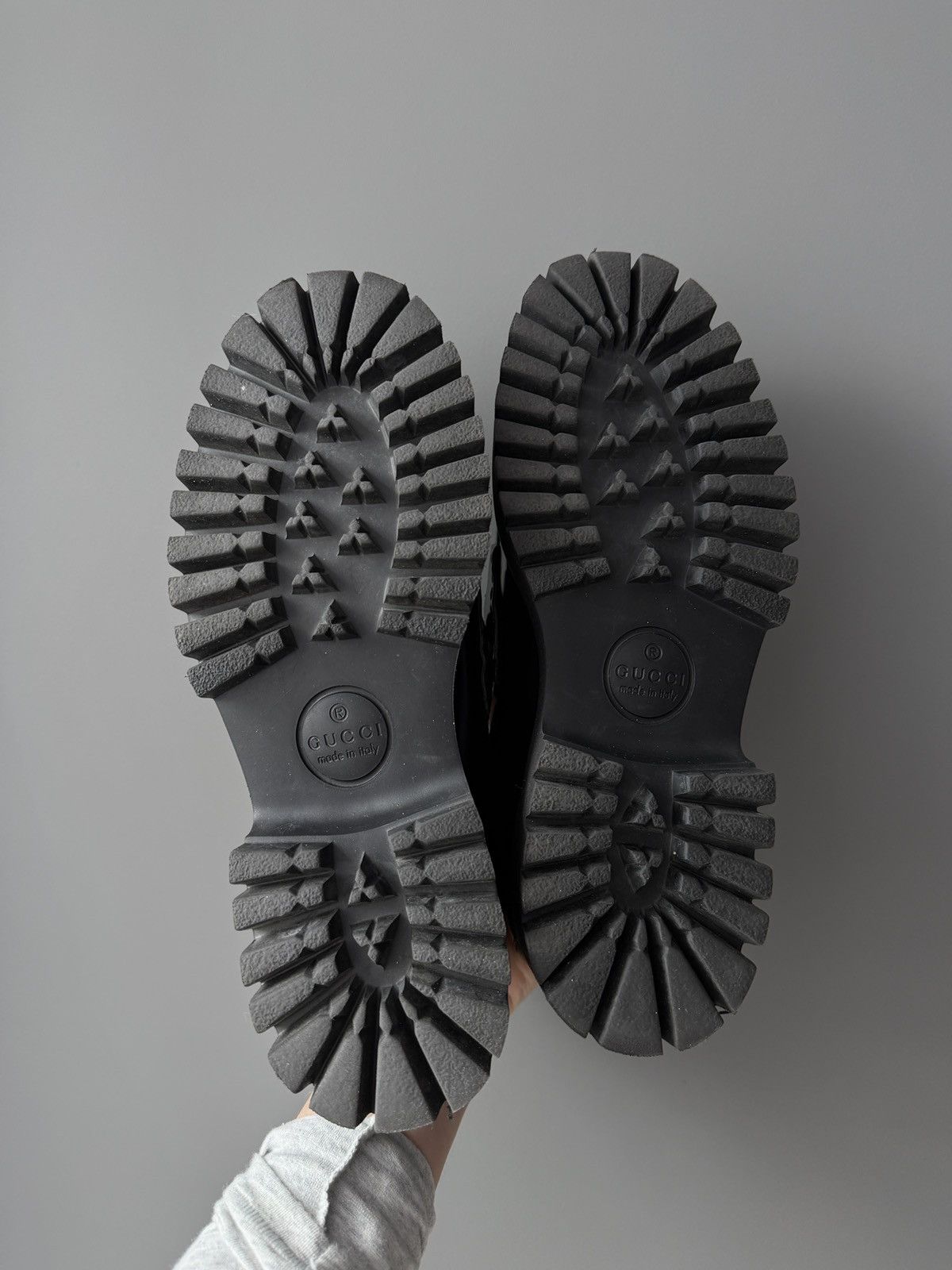 Gucci Gucci “Sylke” Horsebit Leather Loafers with Chunky Platform Size US 7 / IT 37 - 6 Thumbnail