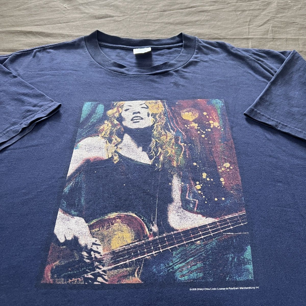 Band Tees Vintage 90s Sheryl Crow Promo Tee XL Faded Country rock Size US XL / EU 56 / 4 - 1 Thumbnail