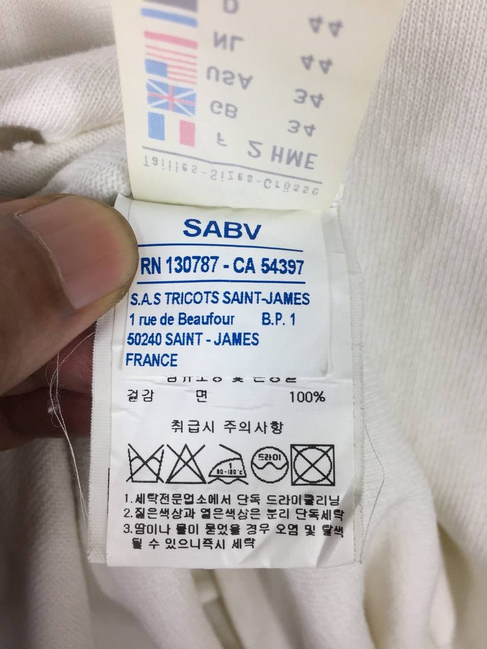 Saint James Vtg Saint James Depuis 1889 Made In France Longsleeve Tee Size US S / EU 44-46 / 1 - 13 Thumbnail