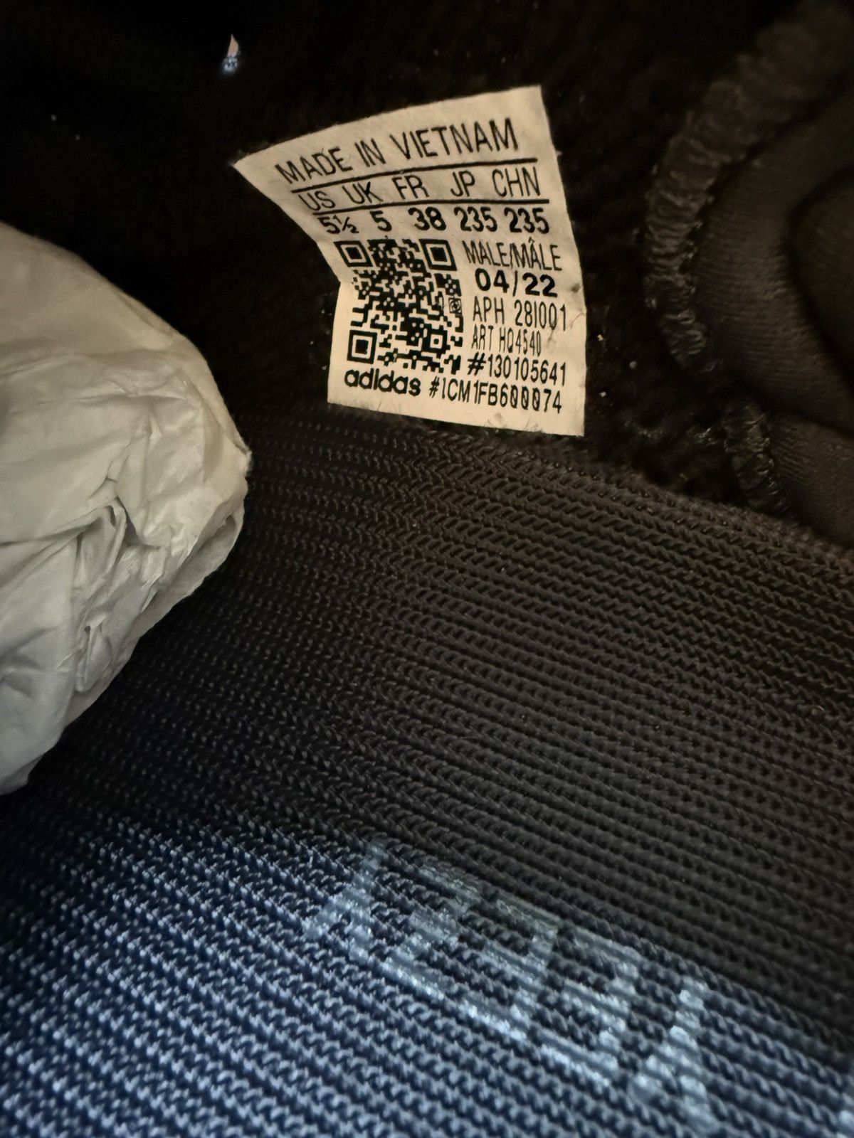 Adidas × Kanye West Adidas Yeezy Boost 350 V2 “Onyx” Black Men’s Size 5.5 Size US 5.5 / EU 38 - 5 Thumbnail
