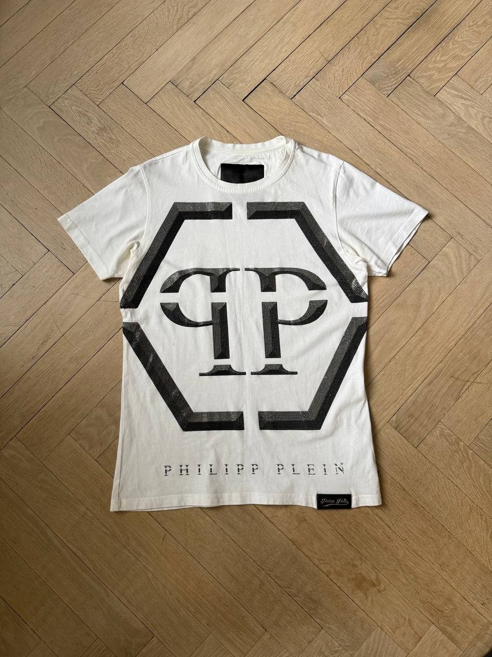 Philipp Plein White Philipp Plein T-Shirt Size US M / EU 48-50 / 2 - 1 Thumbnail