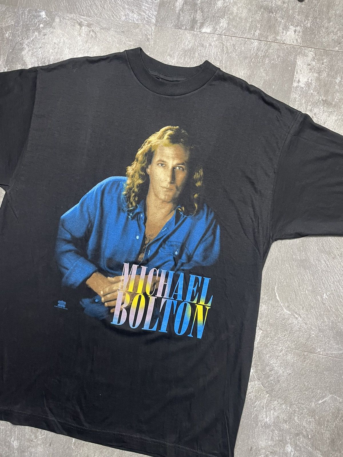 Band Tees Vintage 1994 1996 Michael Bolton World Tour Concert Size US XL / EU 56 / 4 - 2 Thumbnail