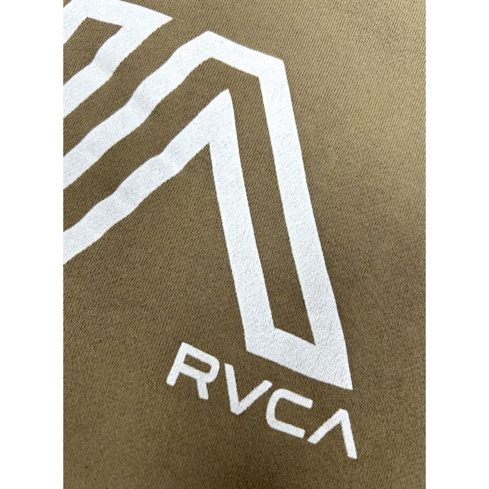 RVCA RVCA Shirt Mens M Tan Sand Hoodie Sweatshirt Hooded 75x26 Inches Size US M / EU 48-50 / 2 - 4 Thumbnail