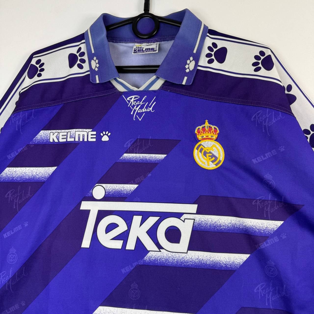 Other Kelme Real Madrid Away Shirt 1994-96 Vintage Mens Size XL Size US XL / EU 56 / 4 - 2 Thumbnail