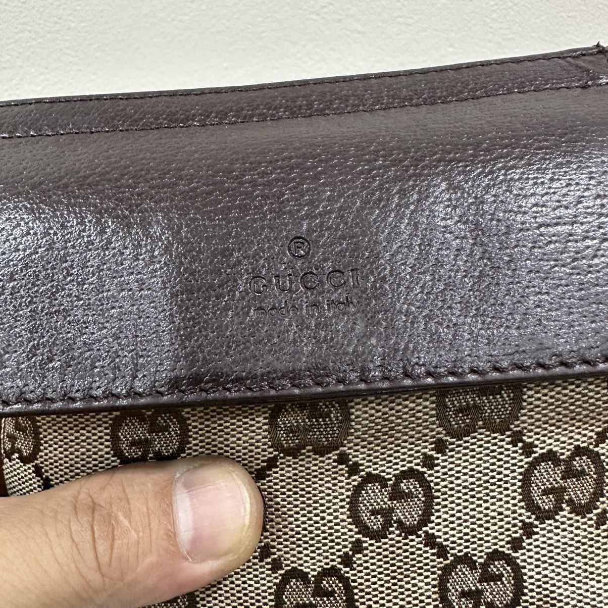 Gucci GUCCI GG CANVAS DOUBLE POCKET FANNY PACK BUMBAG 26 Size ONE SIZE - 9 Thumbnail