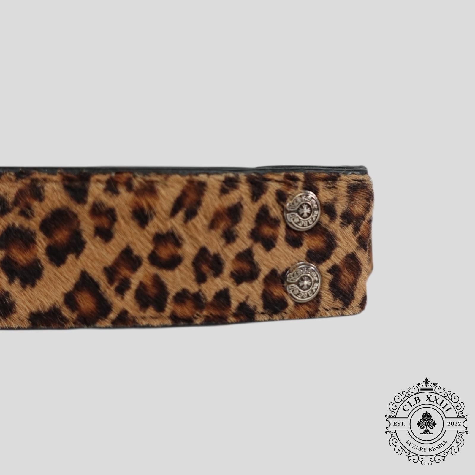 Chrome Hearts Chrome Hearts Leopard Print Pony Hair Belt Strap Size ONE SIZE - 2 Thumbnail