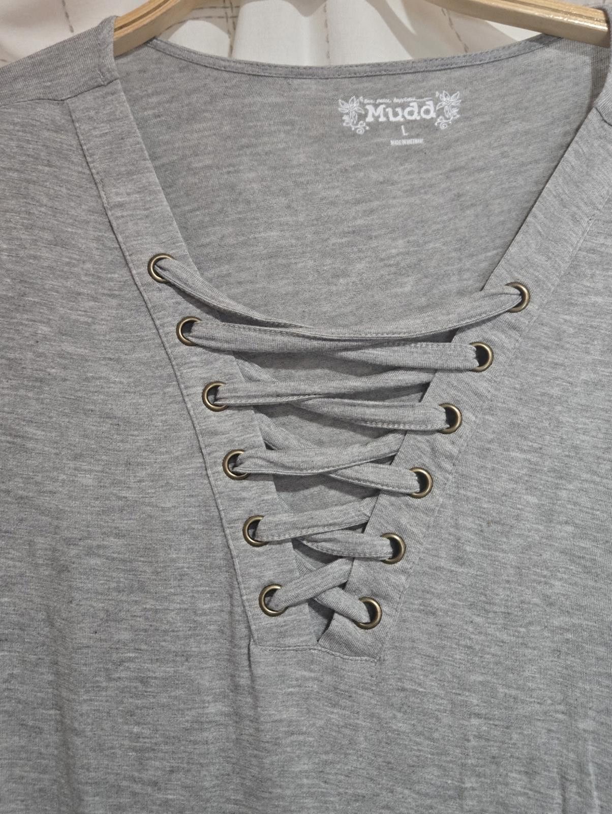 Steve Madden Mudd Slouchy Tee Size L / US 10 / IT 46 - 3 Thumbnail