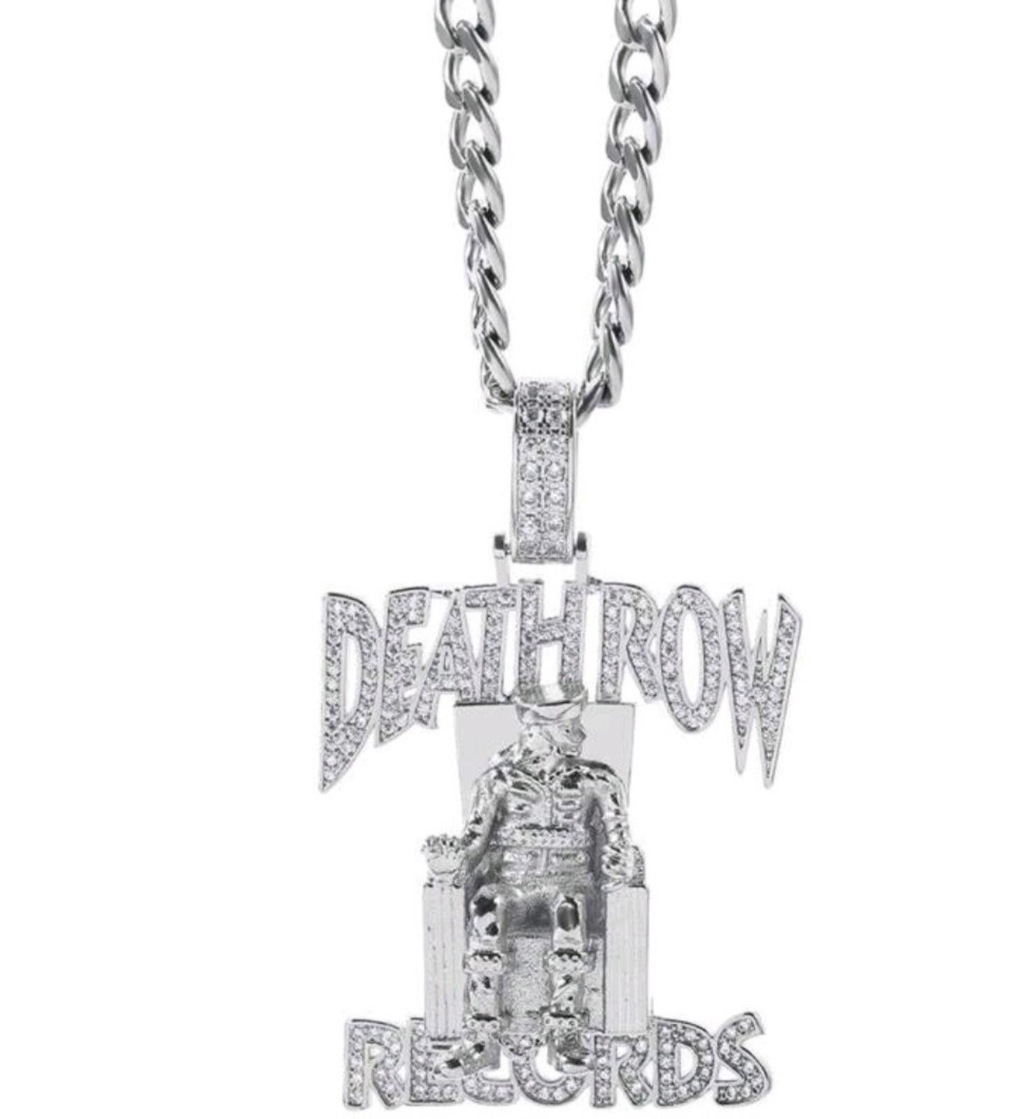 The Unbranded Brand Death Row Records (Chain)-(Silver)-(New)-(Zirconia)-$35.00 Size ONE SIZE - 1 Thumbnail