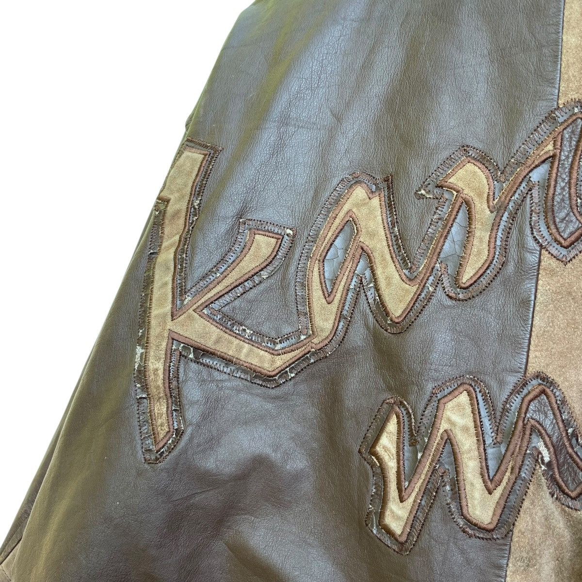 Kansai Yamamoto × Yohji Yamamoto 💥Vintage 90s KansaimanYutakanishimura Bomber Varsity Jacket Size US M / EU 48-50 / 2 - 6 Thumbnail