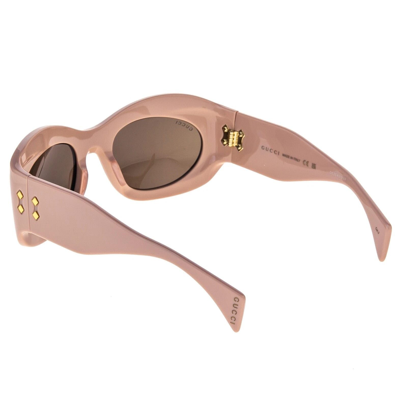 Gucci GUCCI 1463 Nude Pink Bold Oversized Gg1463S 003 Sunglasses Size ONE SIZE - 4 Thumbnail