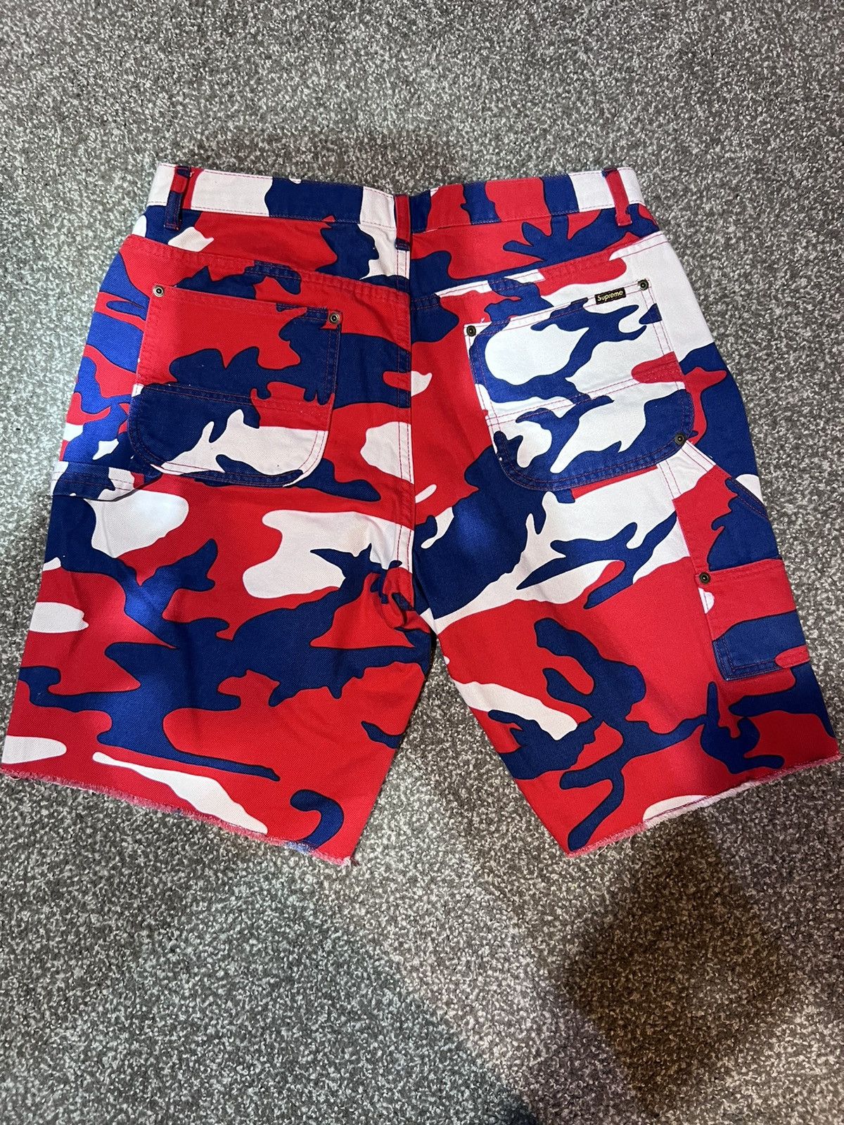 Supreme Supreme cutoff double knee denim painter short Size US 32 / EU 48 - 5 Thumbnail