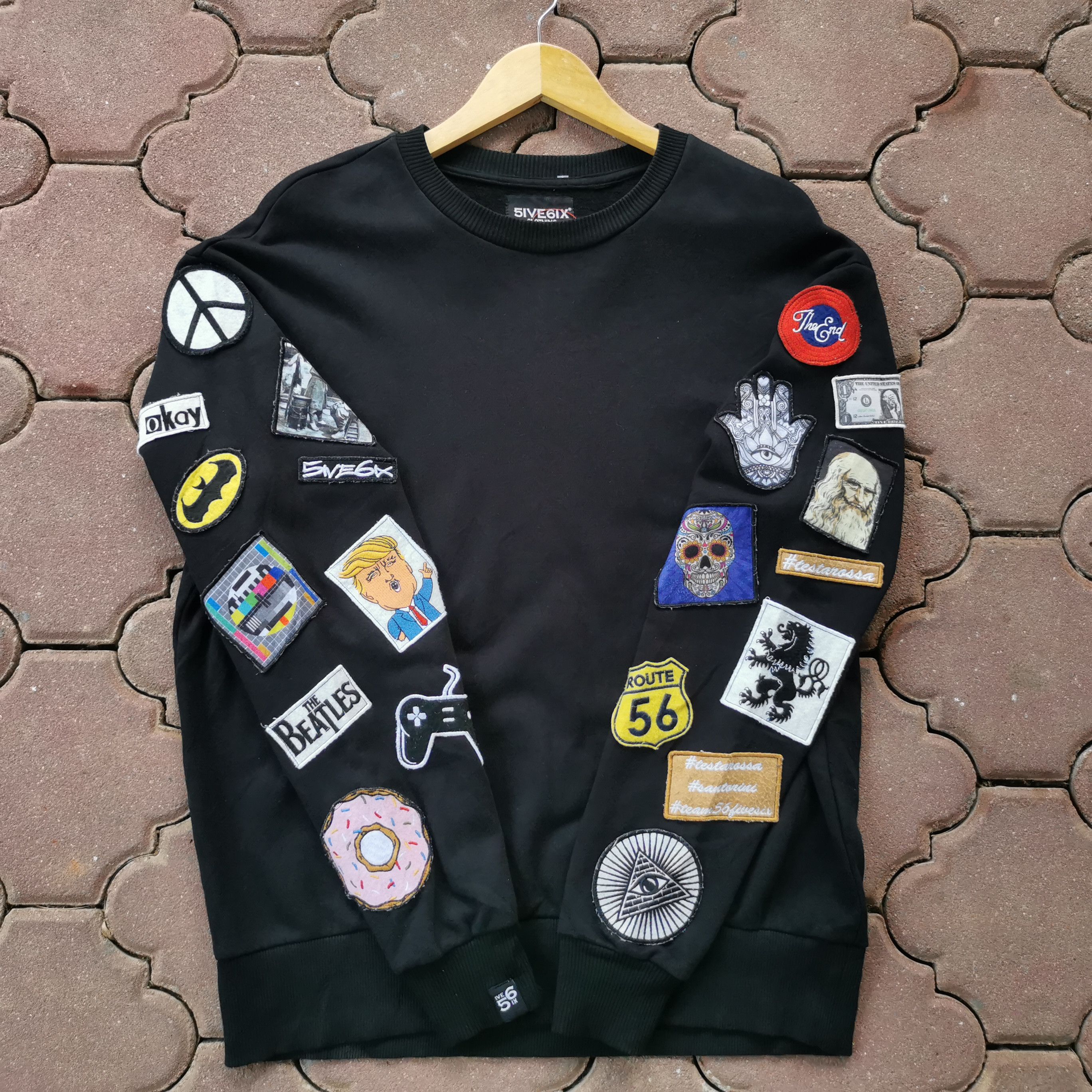 Made In Usa × Streetwear 5IVE6IX Full Patches Streetwear Sweatshirt |  Grailed