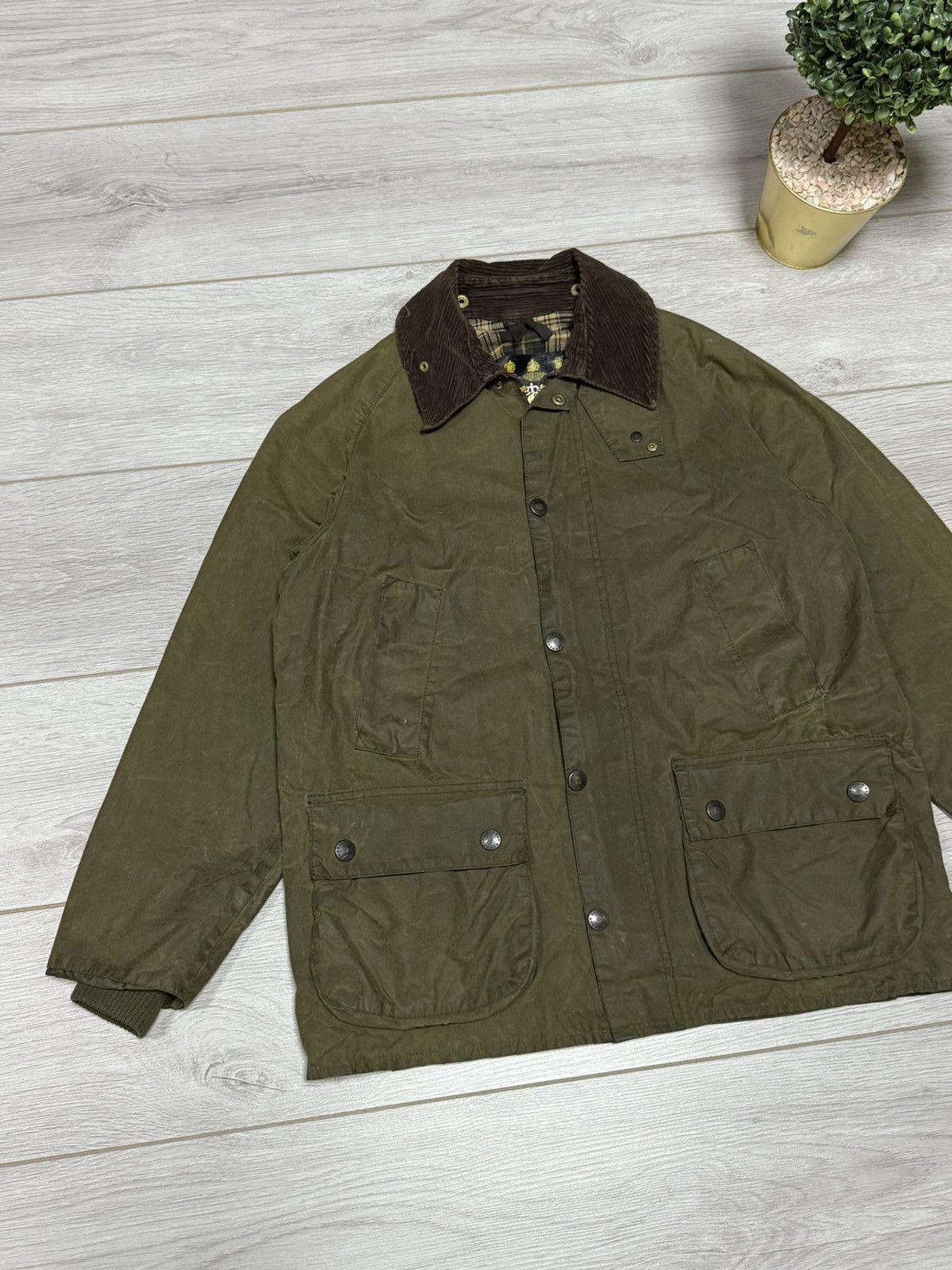 Barbour Barbour Bedale waxed zip jacket coat Size US S / EU 44-46 / 1 - 3 Thumbnail
