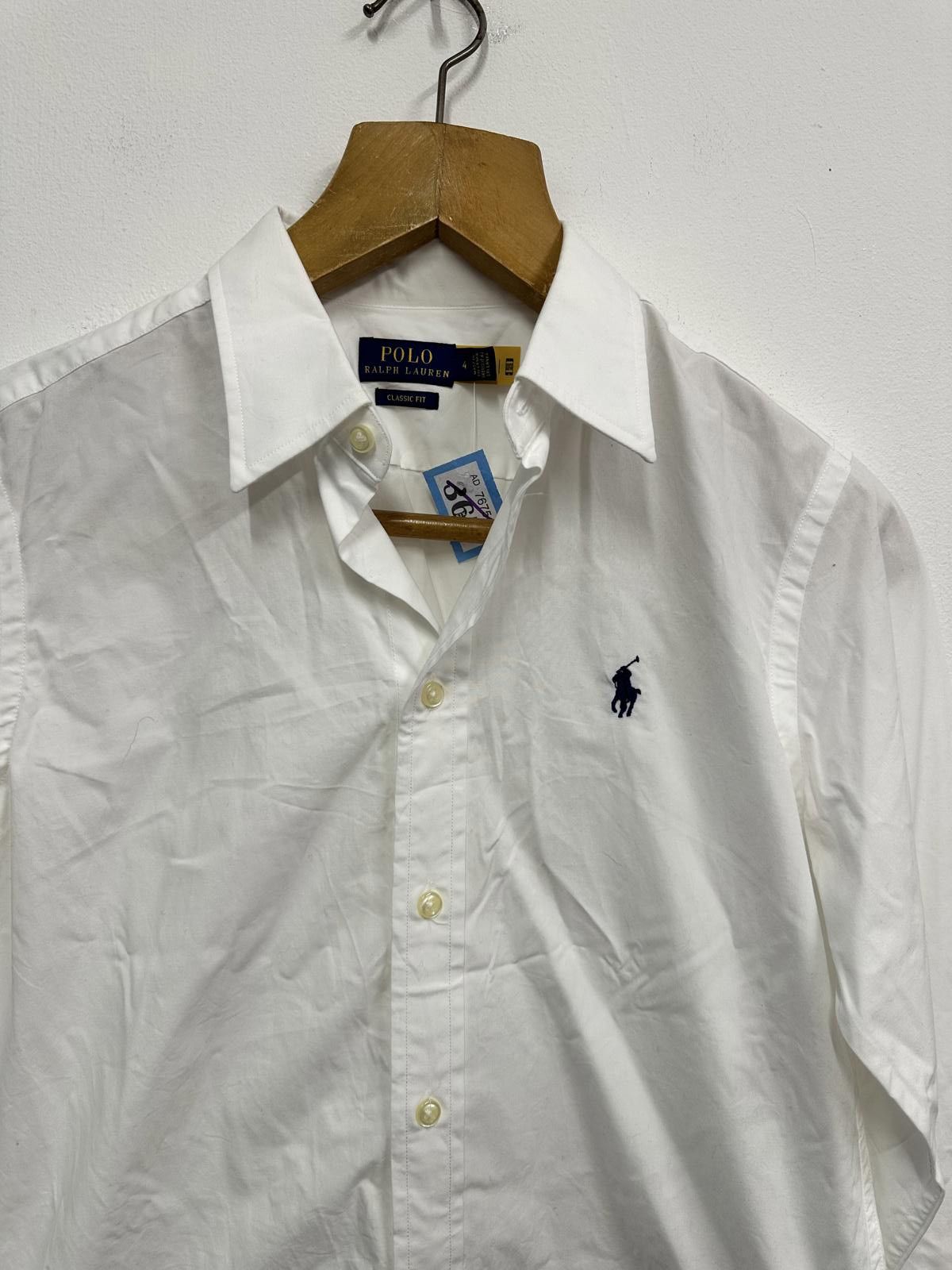 Polo Ralph Lauren Polo Ralph Lauren Classic Fit White Shirt Size 4 Size US M / EU 48-50 / 2 - 3 Thumbnail