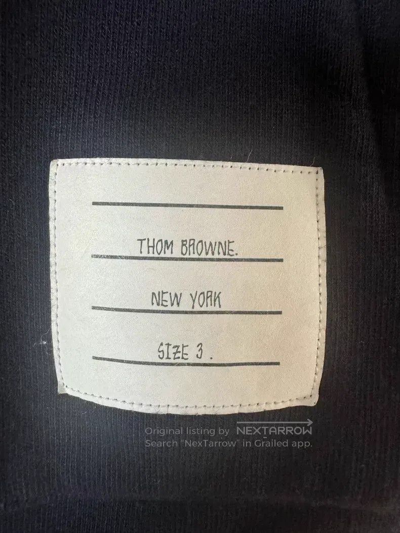 Thom Browne Thom Browne Colorful Back Striped Zip-up Jacket Hoodie Size US L / EU 52-54 / 3 - 5 Thumbnail