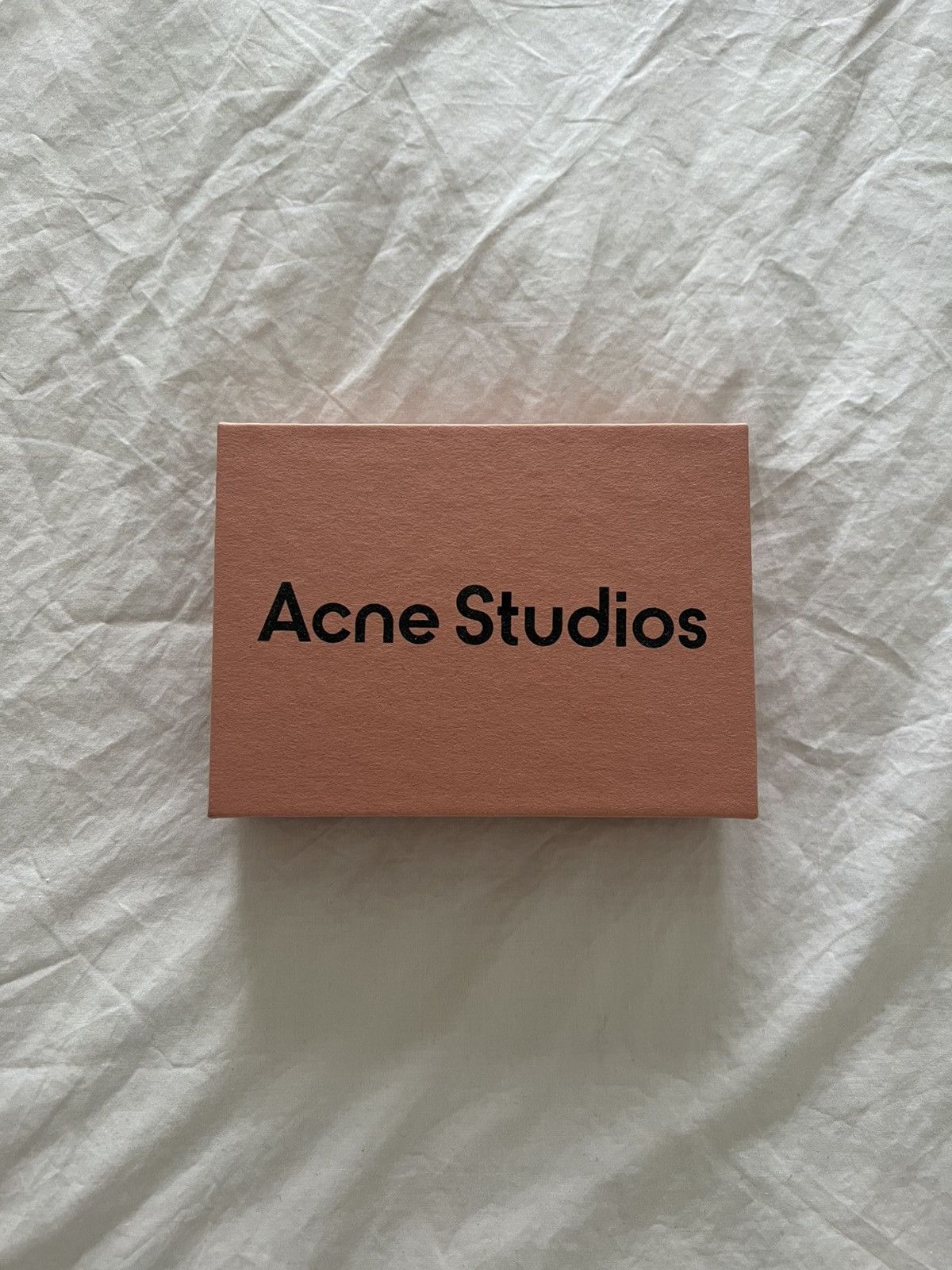 Acne Studios Elmas Logo-Print Leather Cardholder Size ONE SIZE - 7 Thumbnail