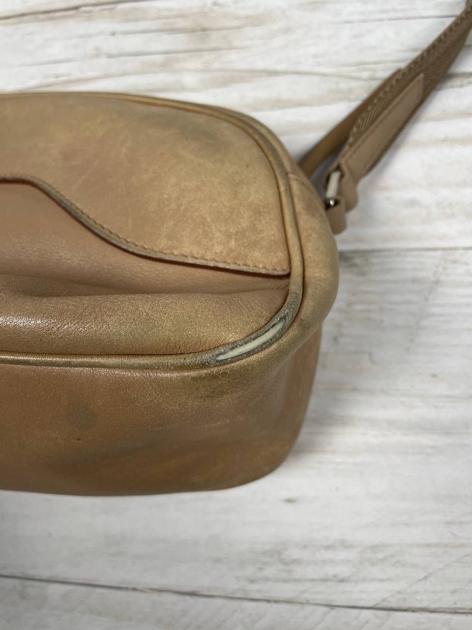 Prada Vintage Prada Leather Hand Bag Shoulders Luxury Size ONE SIZE - 12 Thumbnail