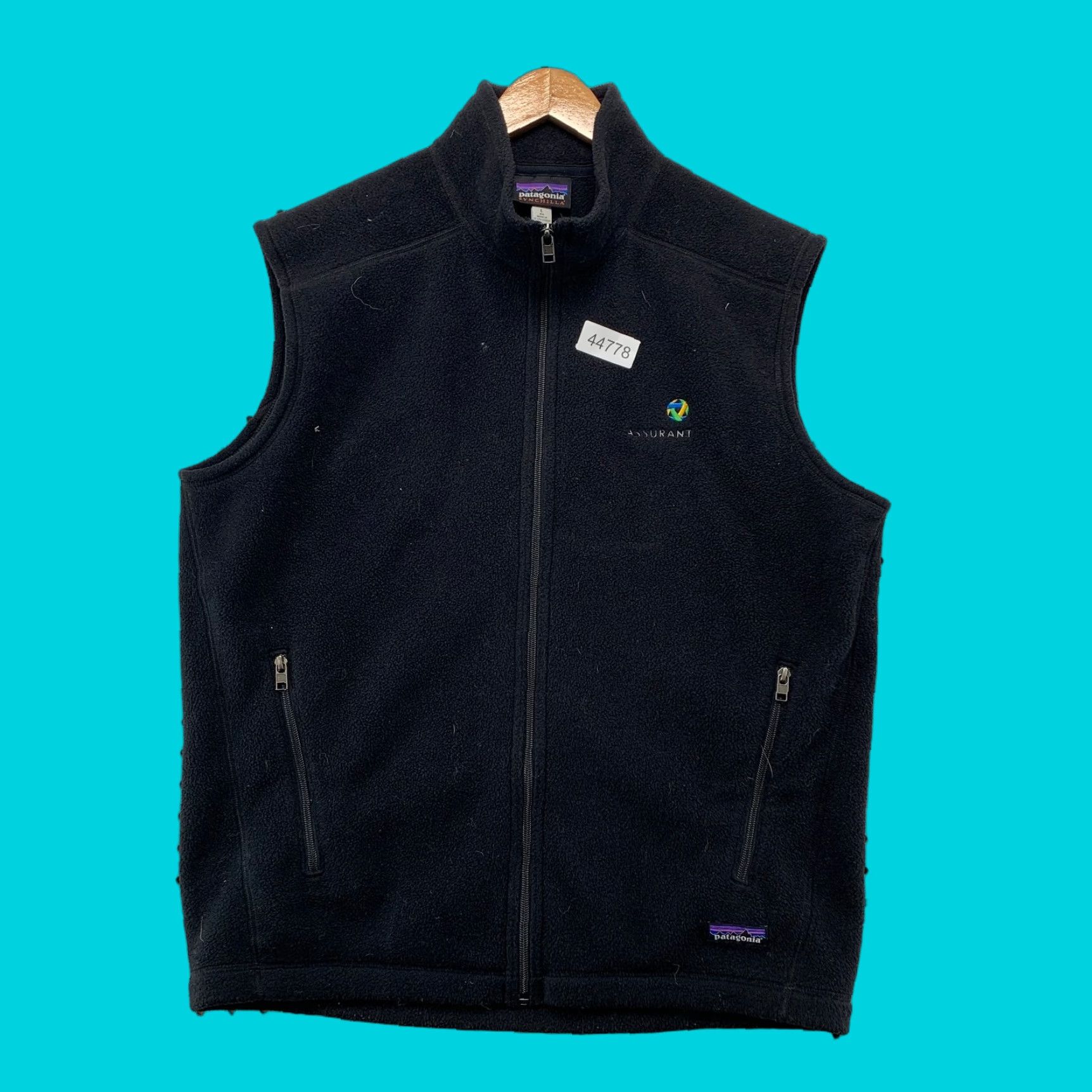 Patagonia Patagonia Synchilla Vest Mens Large Black Fleece Sleeveless Jacket ASSURANT Size US L / EU 52-54 / 3 - 1 Thumbnail