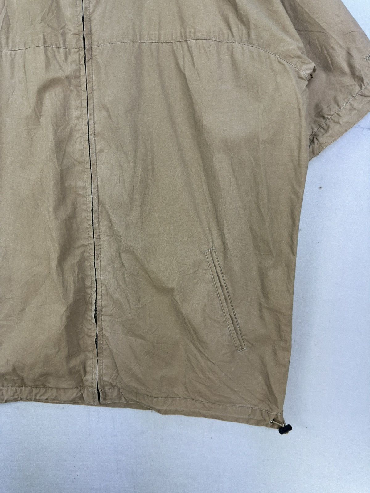 Woolrich Woolen Mills Vintage Y2K Woolrich Short Sleeve Worker Jacket Size US XL / EU 56 / 4 - 3 Thumbnail