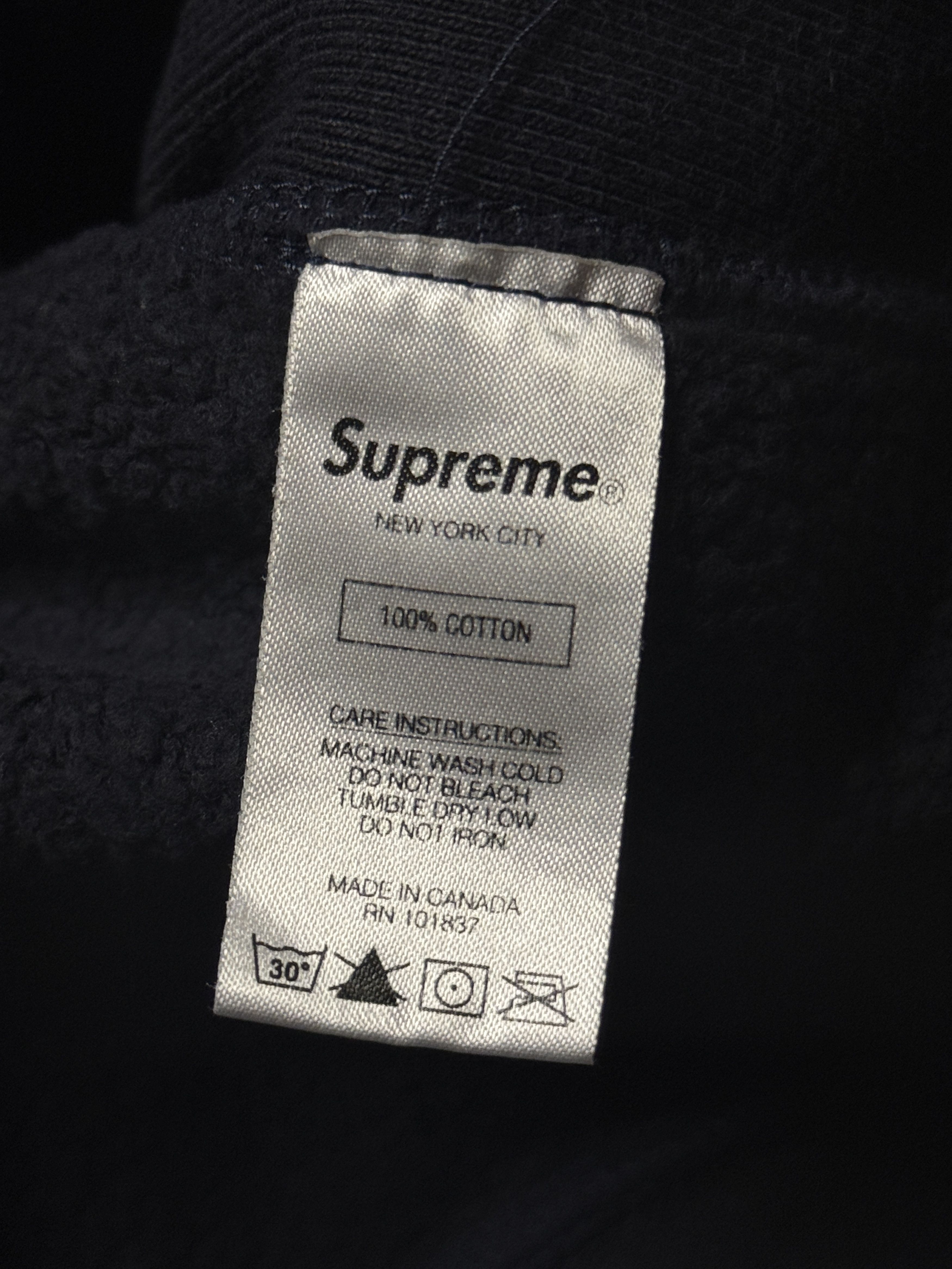 Supreme Supreme S Logo Hoodie FW 20 Sz M Size US M / EU 48-50 / 2 - 9 Thumbnail