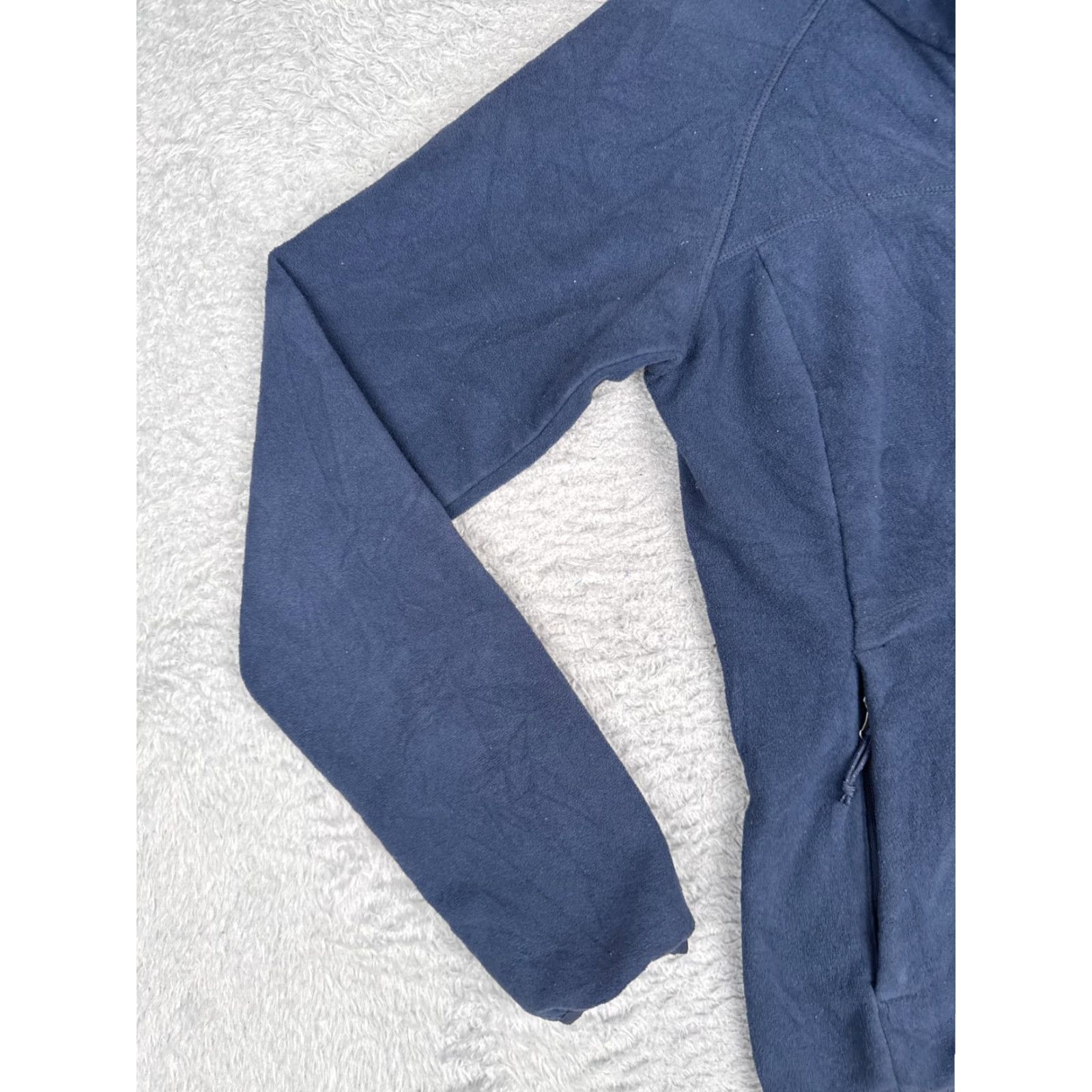 Vintage Columbia Jacket Women XS Blue Fleece Full Zip Lightweight Outdoor Hike Womens Size XS / US 0-2 / IT 36-38 - 6 Thumbnail