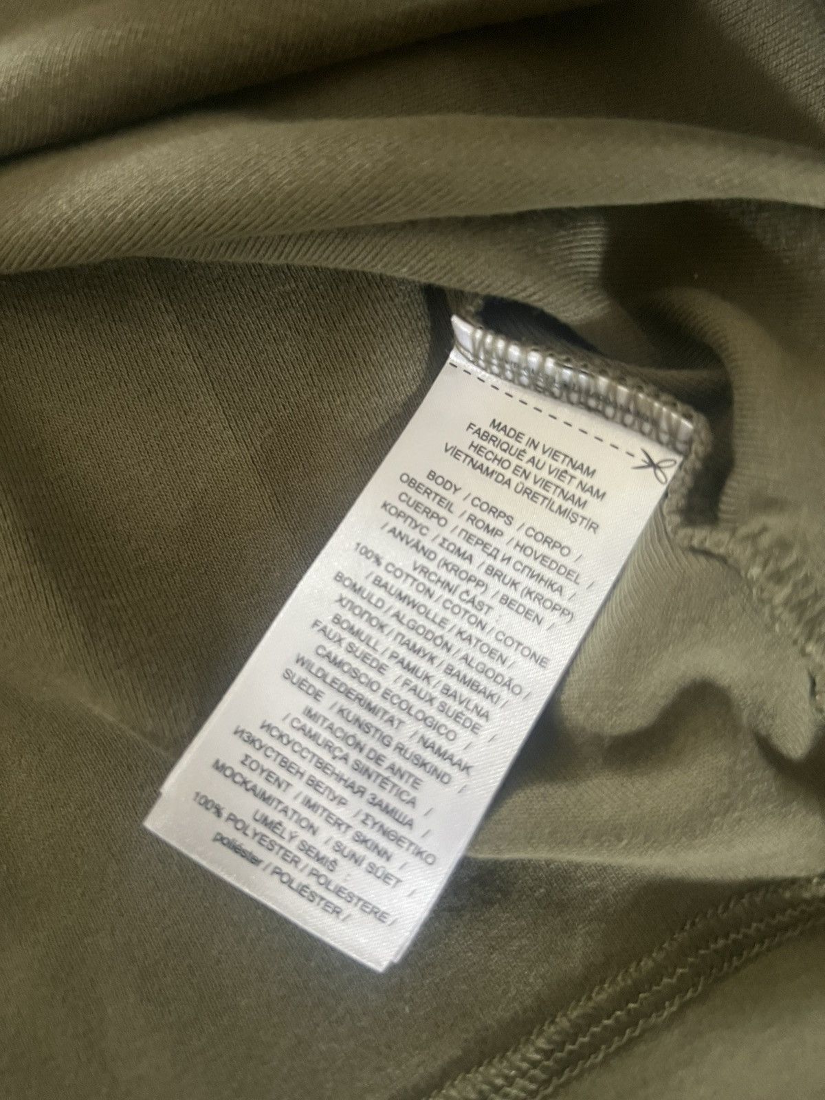 Lauren Ralph Lauren Ralph Lauren Olive Long Sleeve Top with Brown Detail M Size M / US 6-8 / IT 42-44 - 9 Thumbnail